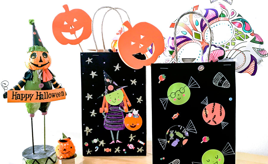 Make Your Own Halloween DIY Trick or Treat Bags | OOLY