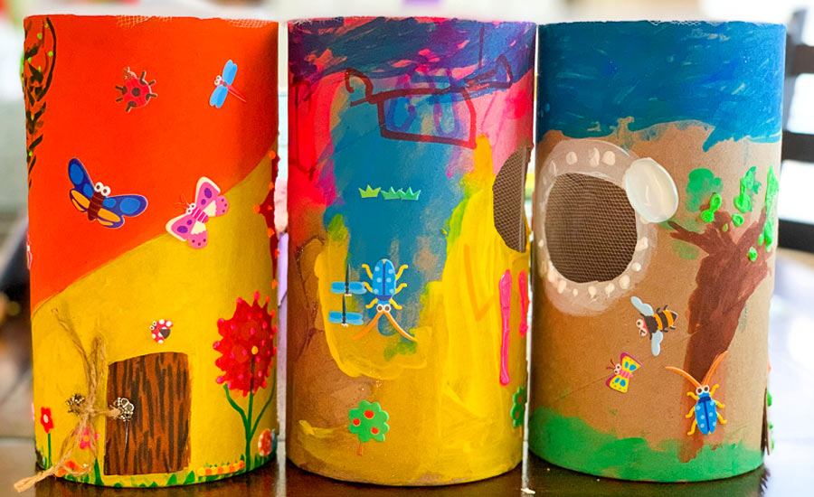 How to Make and Design Your Own Colorful Bug Hotel