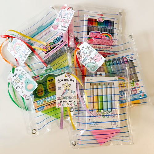 DIY Teacher Gifts with Fun Coloring Tag Printable