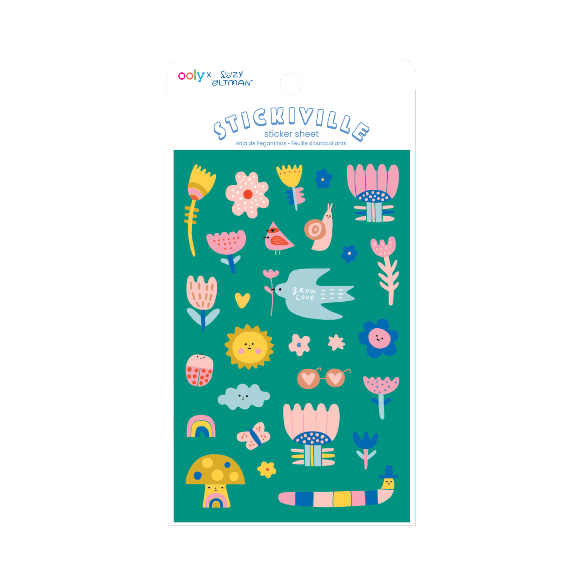 Stickiville Garden of Love Stickers - Ooly