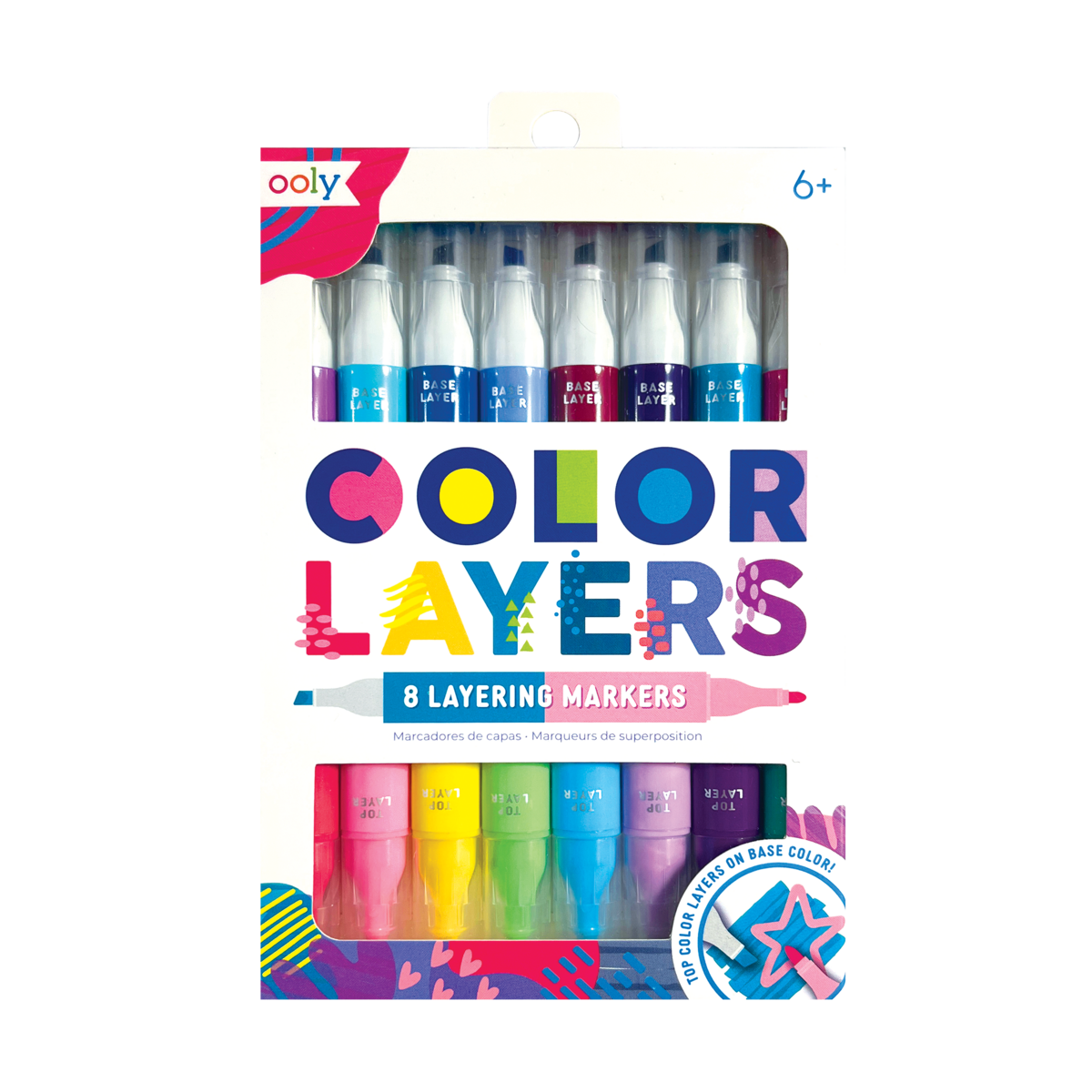 Color Box with Multiple Coloring Kit, Twin Tip Color Markers, Colourin