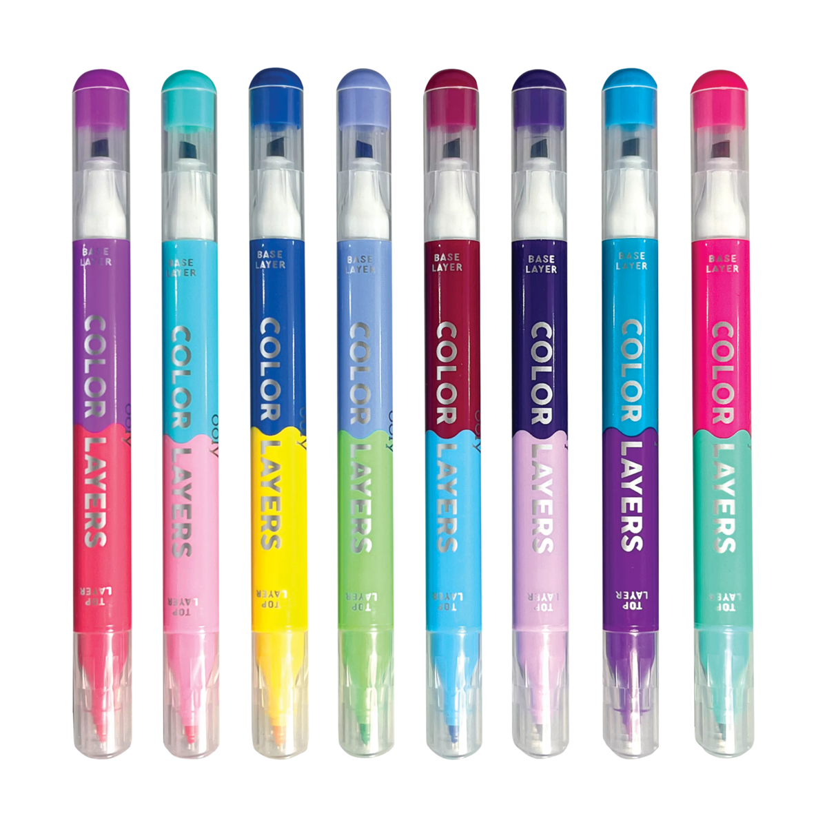 Color Layers double ended layering markers out of packaging