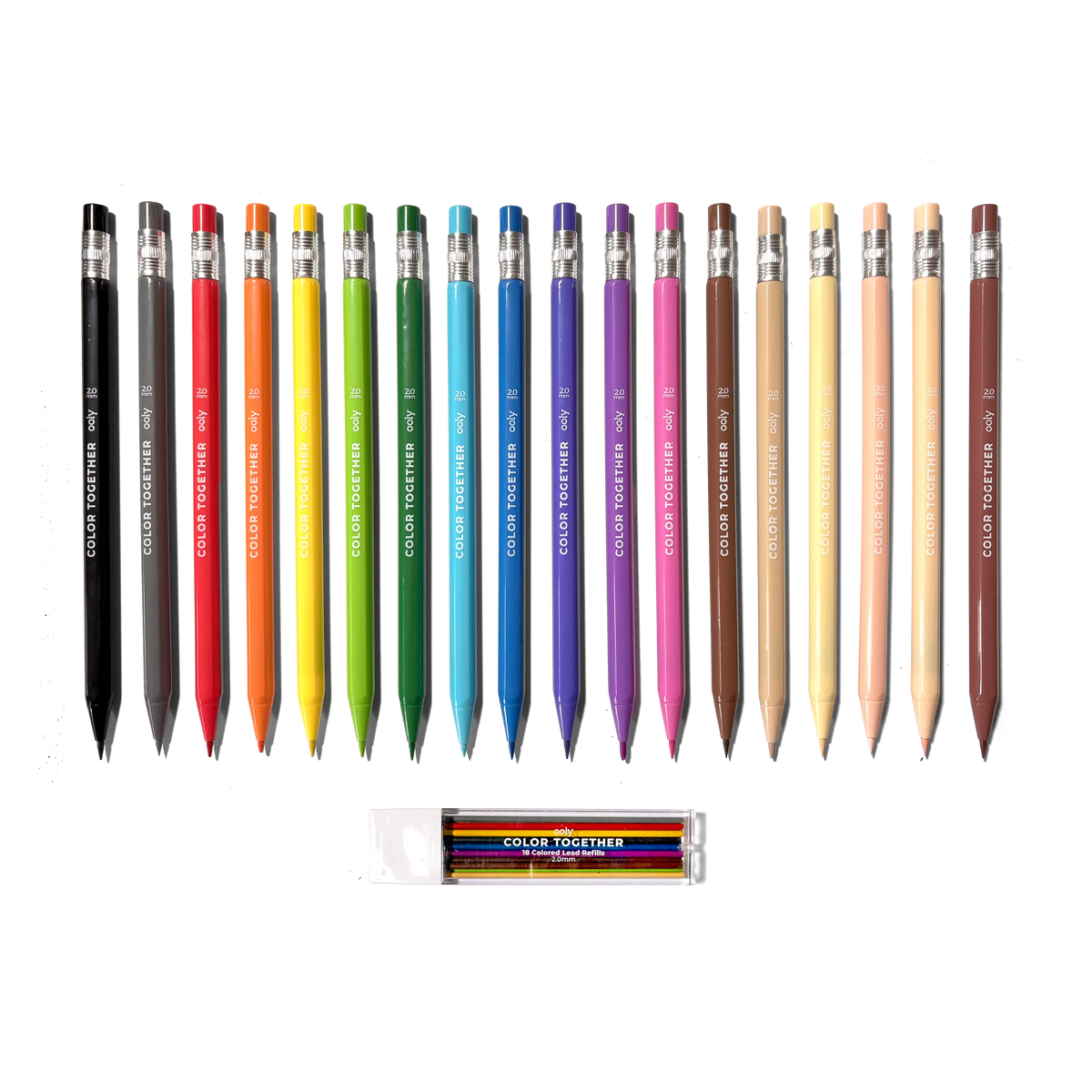 Color Together Mechanical Colored Pencils - Set of 18