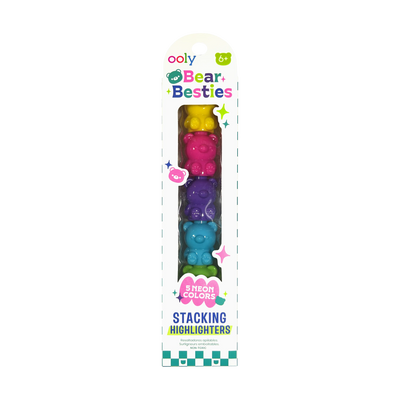 Bear Besties Stacking Highlighters - 5 Color