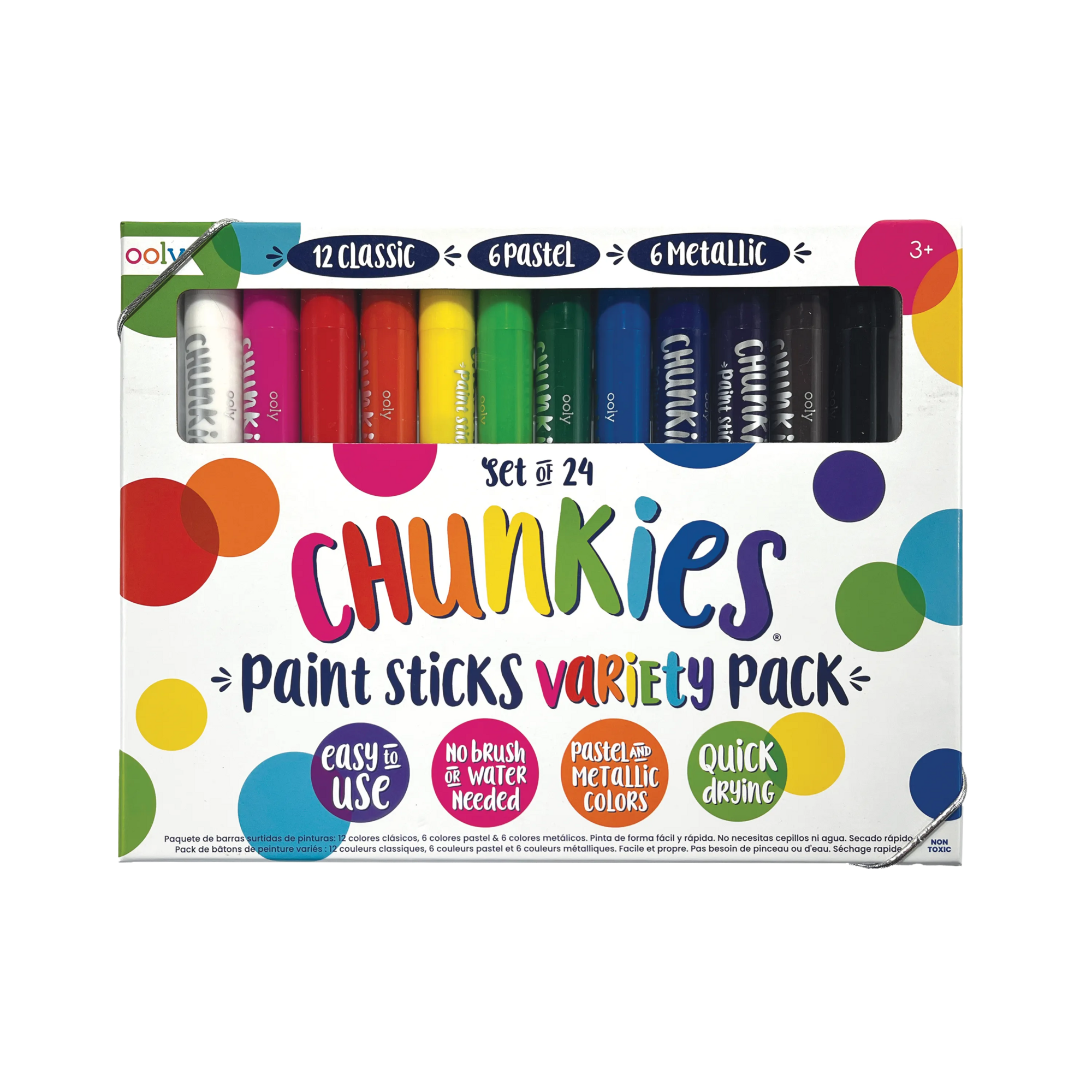 Chunkies Paint Sticks Variety Pack Set of 24