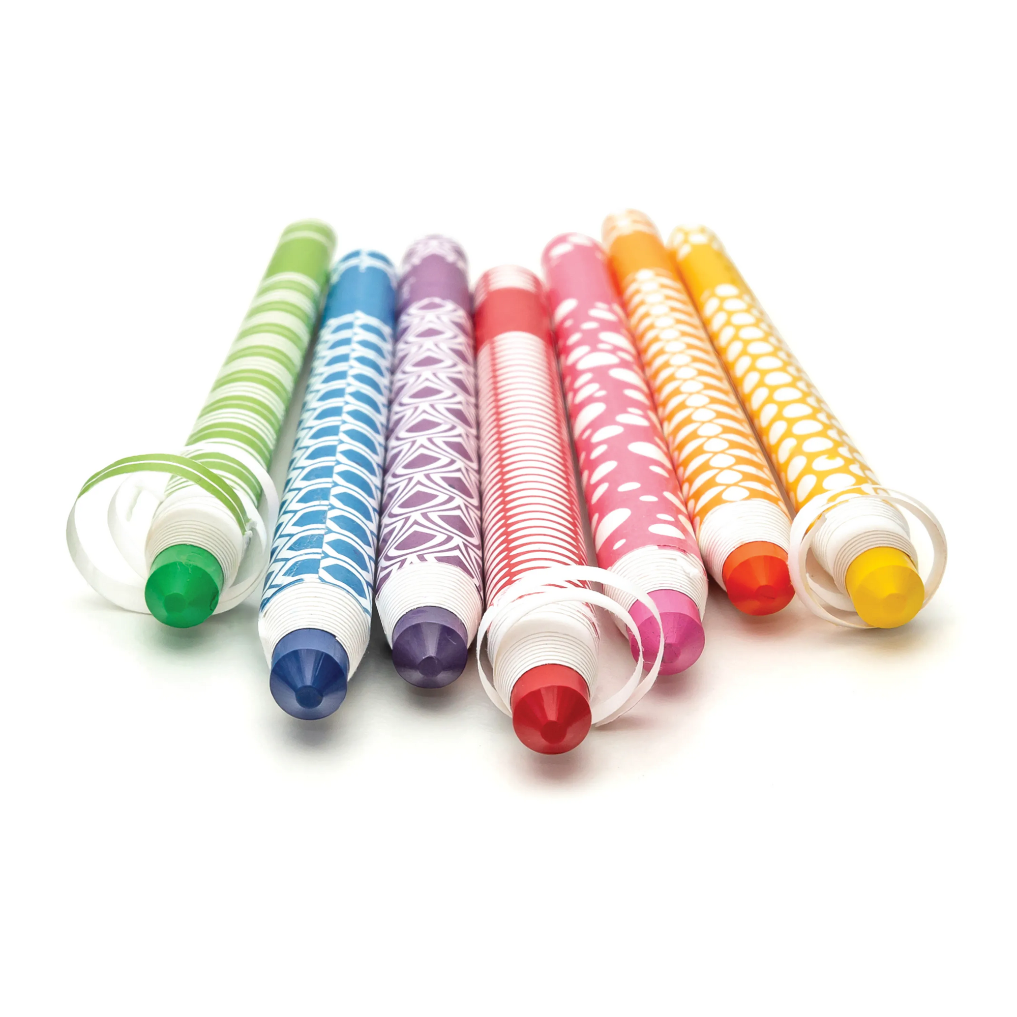 Color Appeel Crayon Sticks - Set of 12 close up of tips of crayon sticks