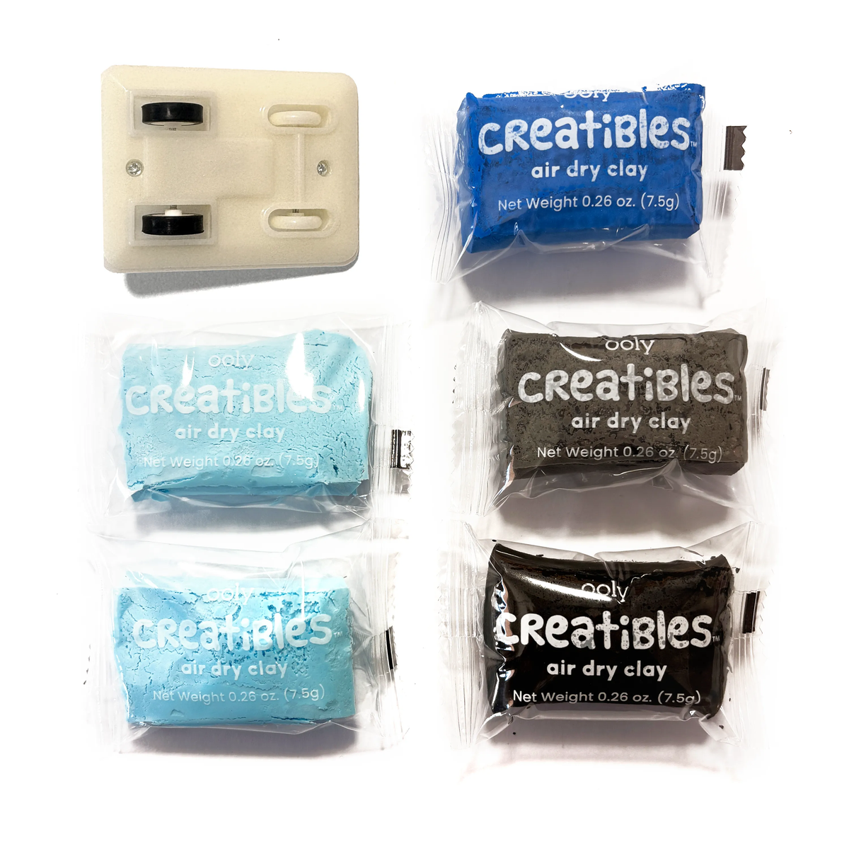 Creatibles Mini Air Dry Clay Car Kit - Speedy Shark