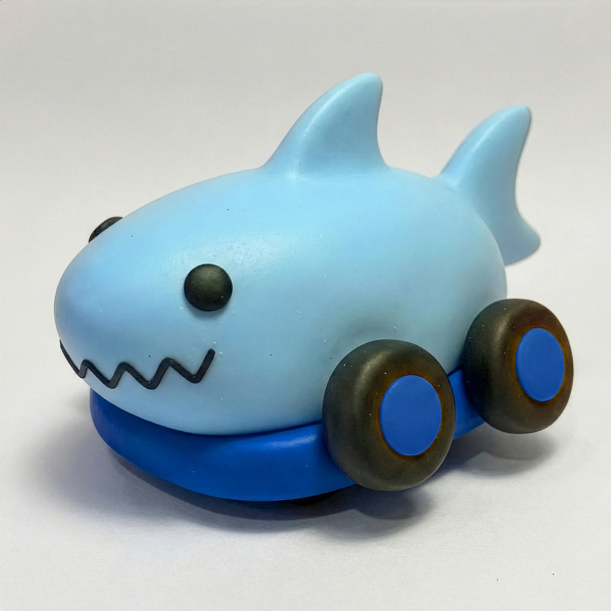 Creatibles Mini Air Dry Clay Car Kit - Speedy Shark