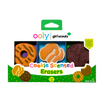 Front of packaging of OOLY x Girl Scouts Cookie Scented Erasers