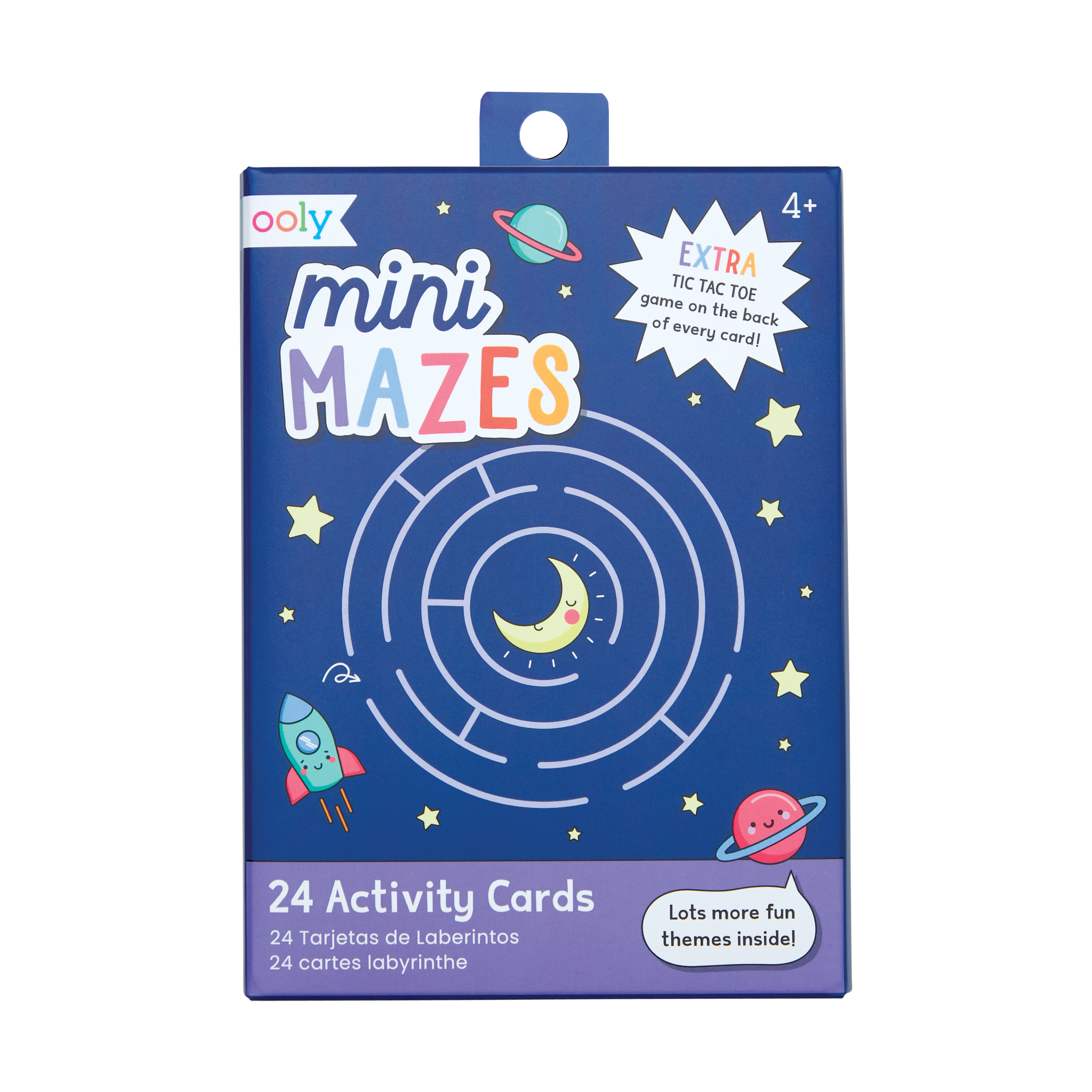 Front of package of OOLY Mini Mazes Activity Cards