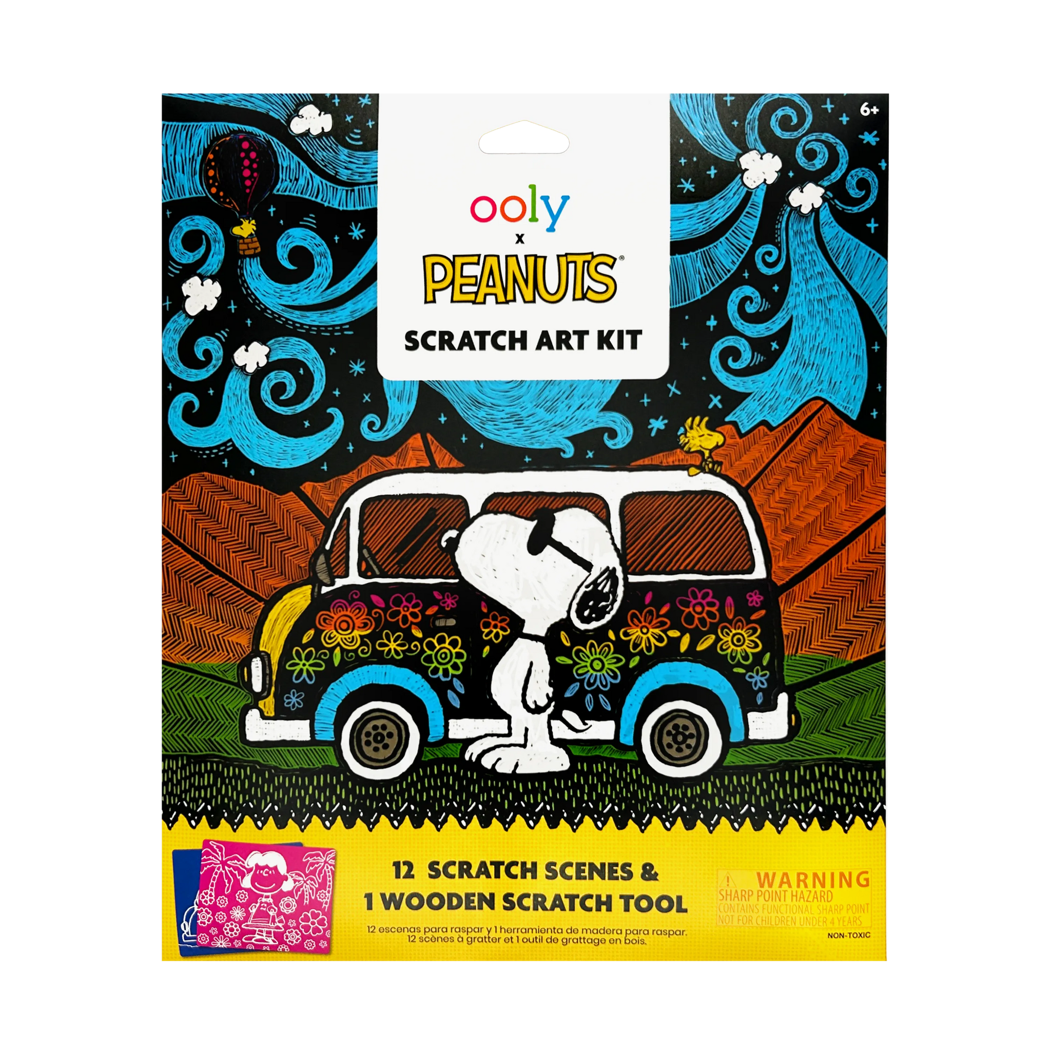 OOLY-Peanuts-Scratch-Art-Kit-