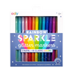 Rainbow Sparkle Glitter Markers front of packaging