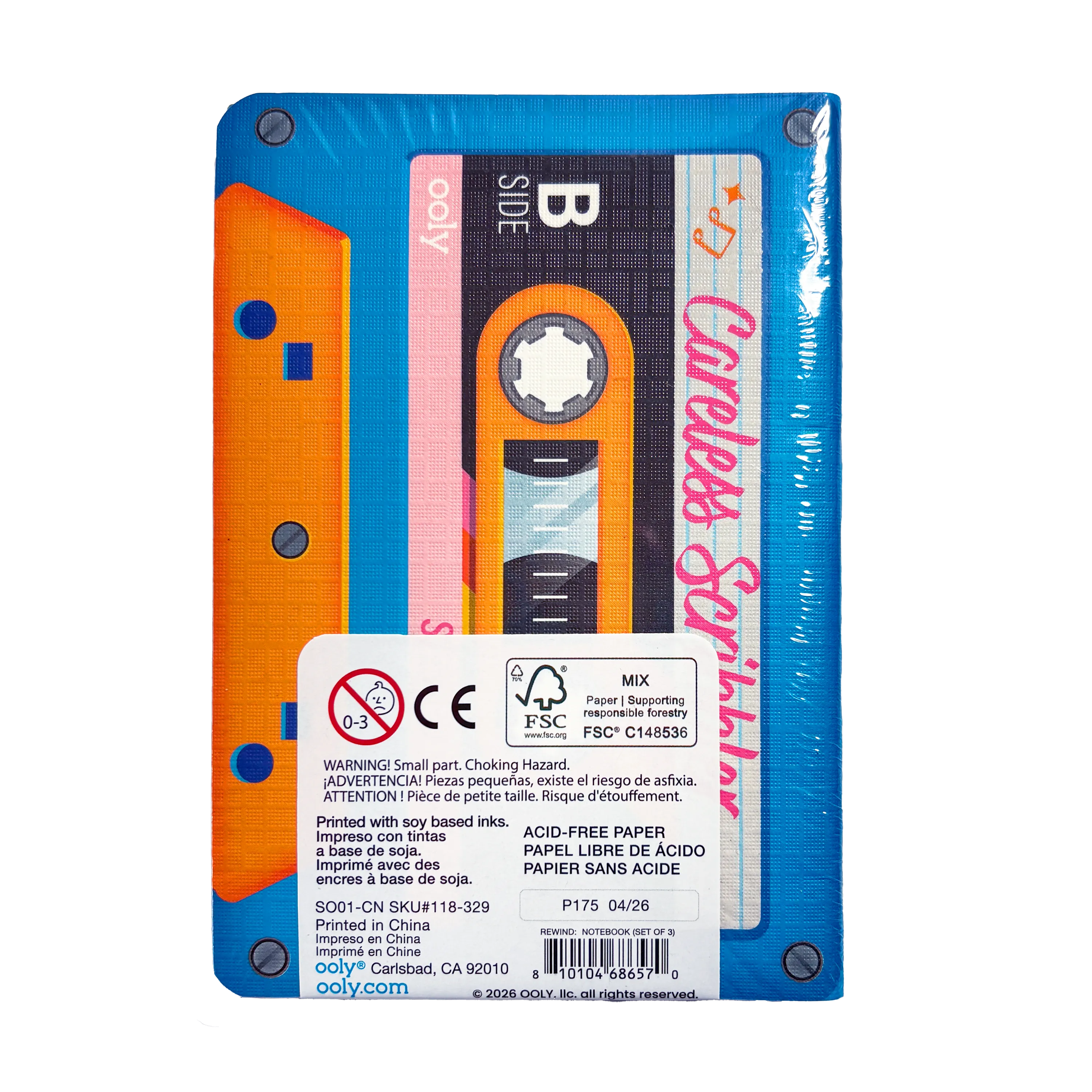 Rewind: Mini Notebooks (Set of 3)