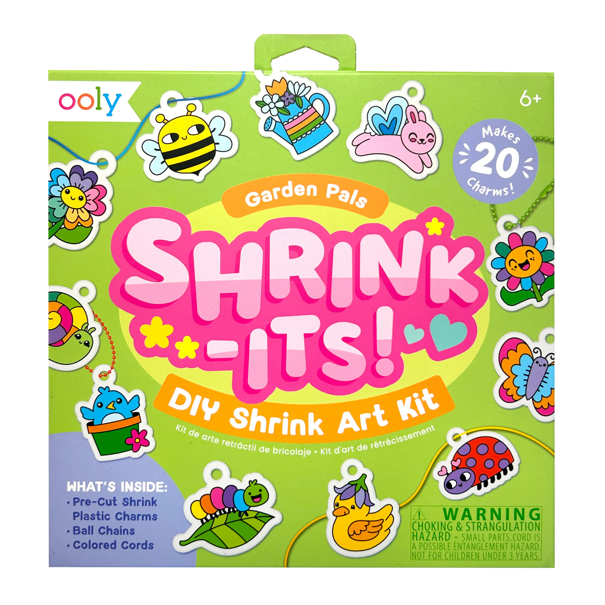 Shrink-its! DIY Shrink Art Kit - Garden Pals - OOLY
