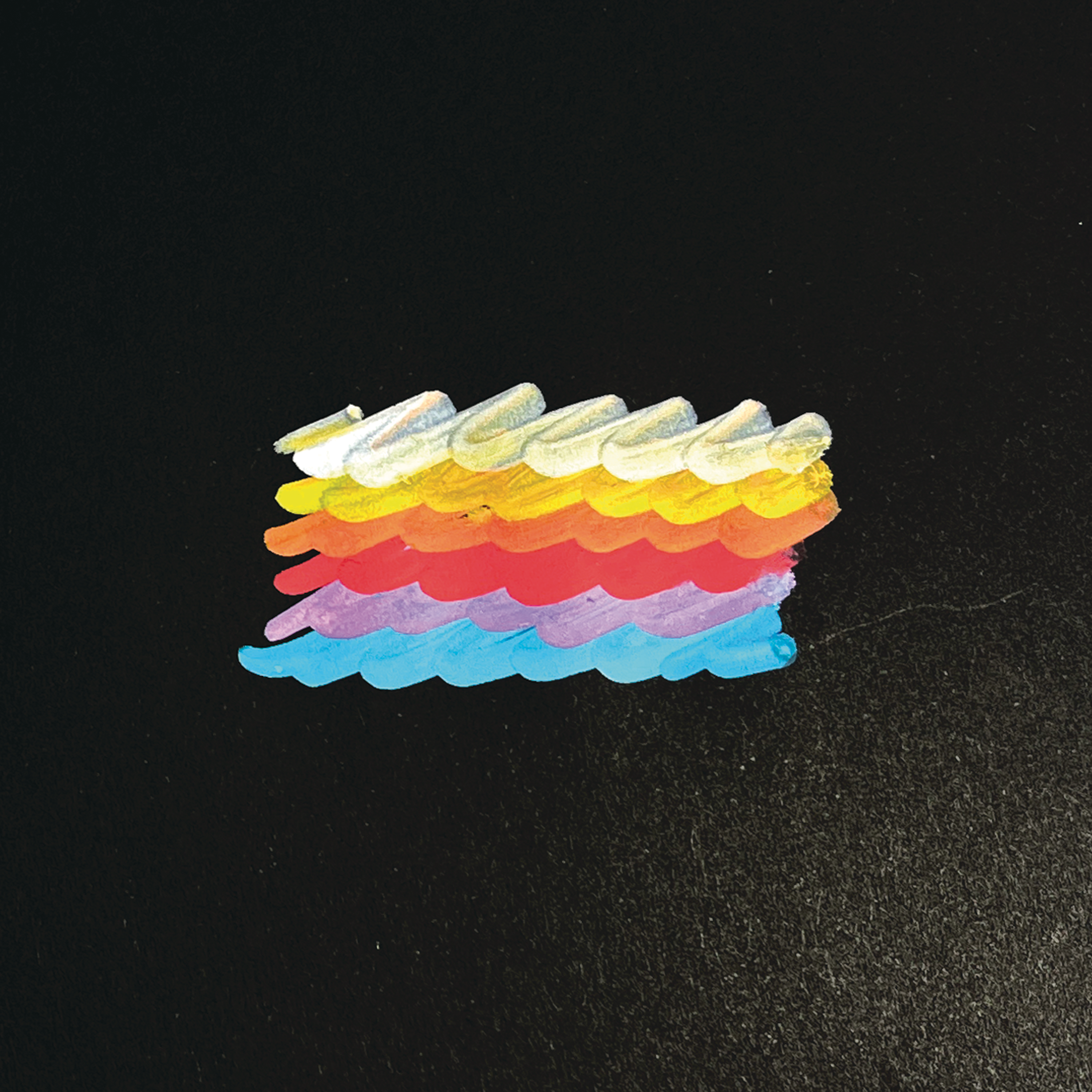 Color swatches on black paper from OOLY Vivid Pop! Water Based Paint Markers - Set of 8