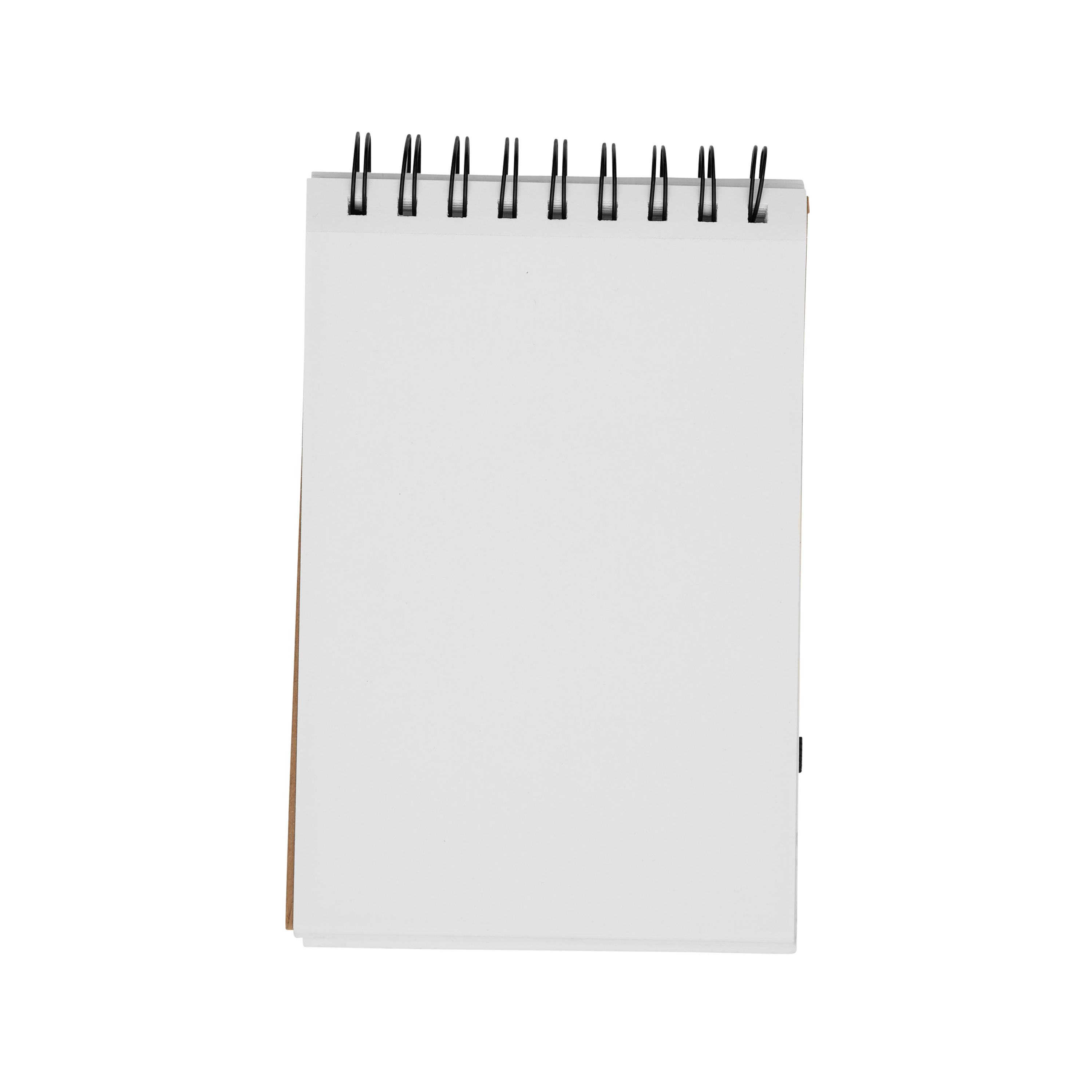 Open, blank OOLY White DIY Cover Sketchbook - small