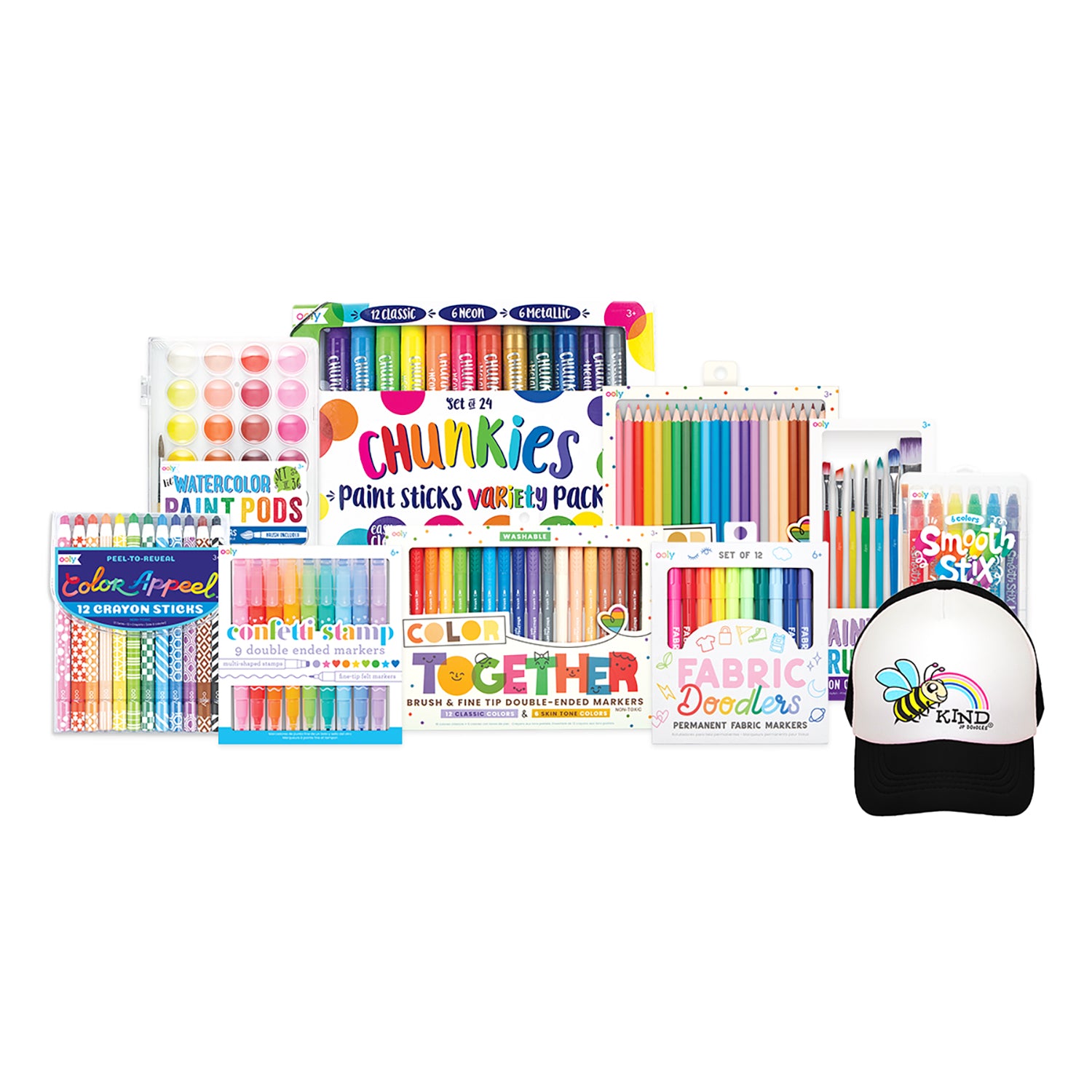 Crayola Colors of Kindness Crayons - Multi - 24 / Pack 