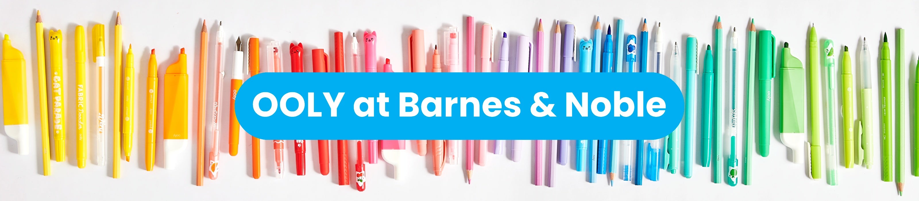 OOLY can be found at local Barnes and Noble Desktop Banner