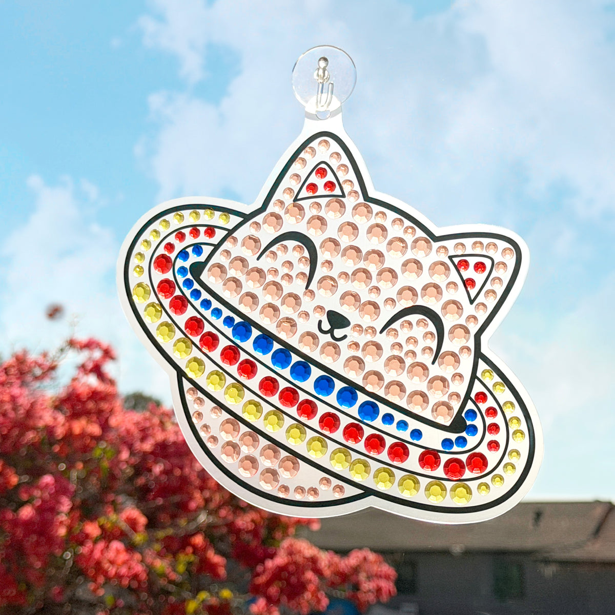 Sun Sparkles Gem Suncatcher Kit - Cosmic Fun - 4 Designs