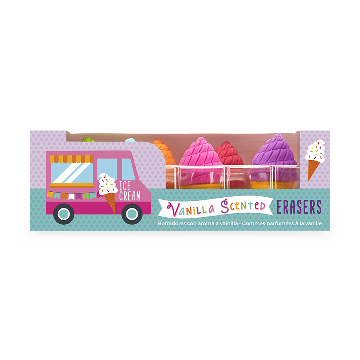 Petite Sweets Ice Cream Shoppe Scented Erasers