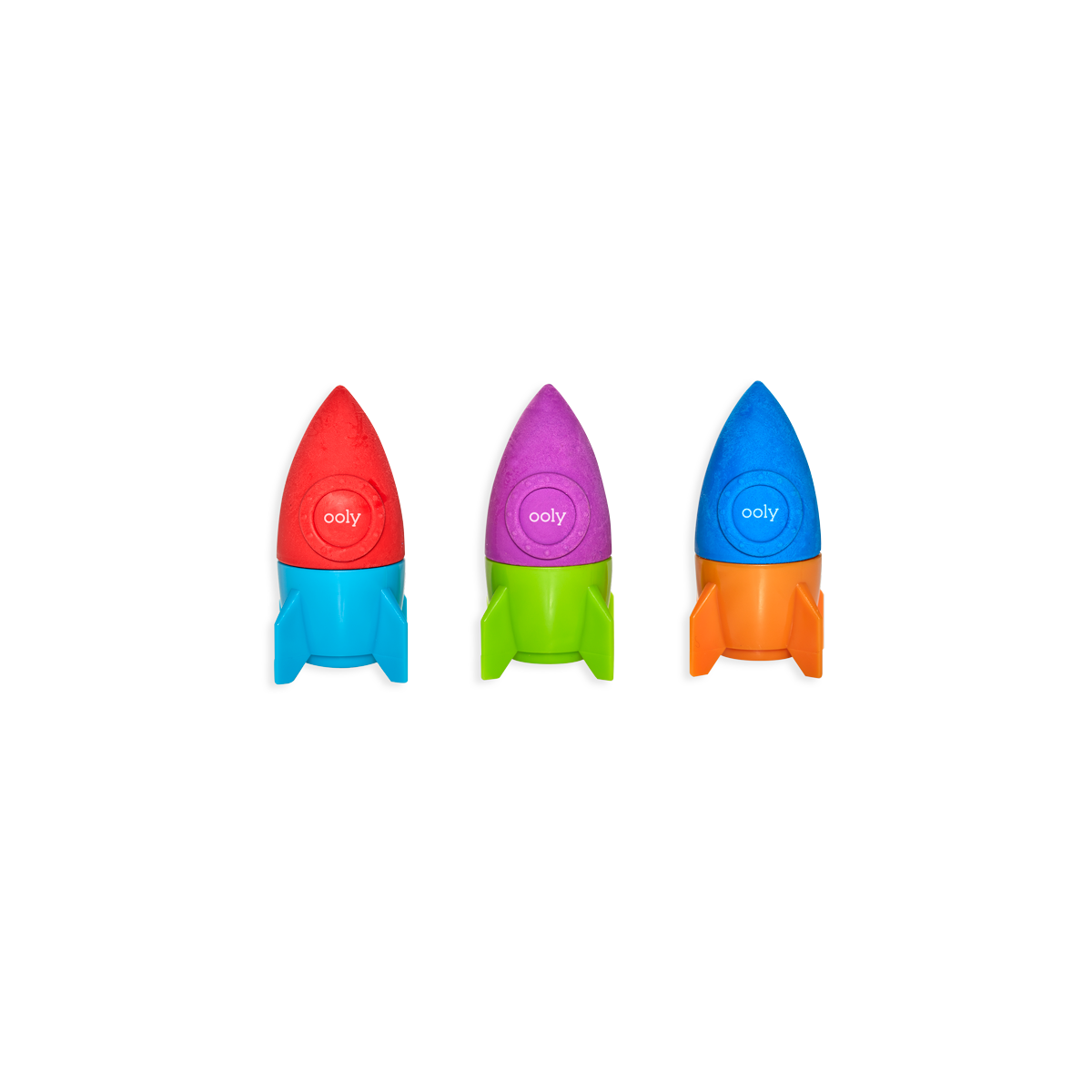 OOLY Blast Off Eraser Sharpeners and erasers