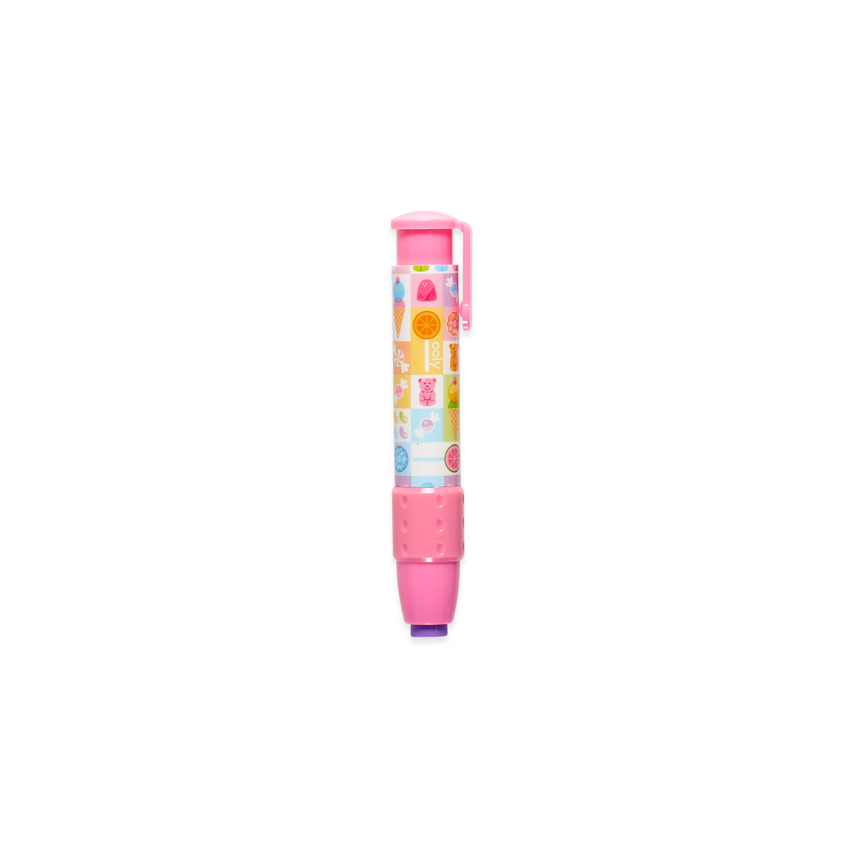 OOLY Sugar Joy Click it eraser in pink