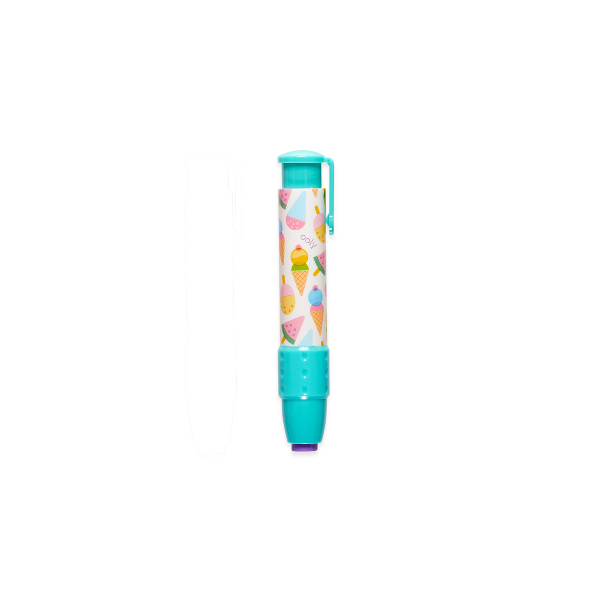 OOLY Sugar Joy Click it eraser in teal