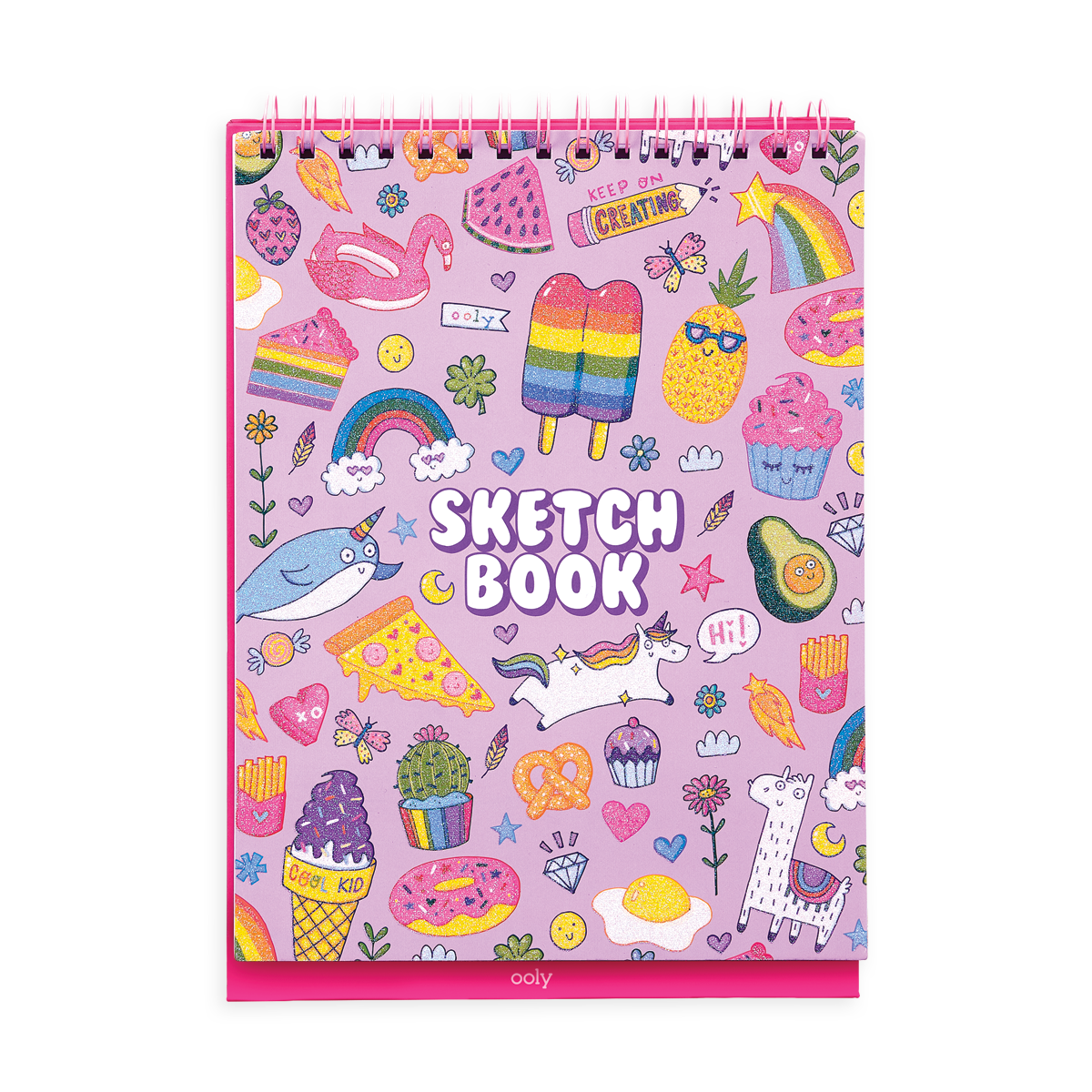 Ooly Sketch & Show Standing Sketchbook - Awesome Doodles