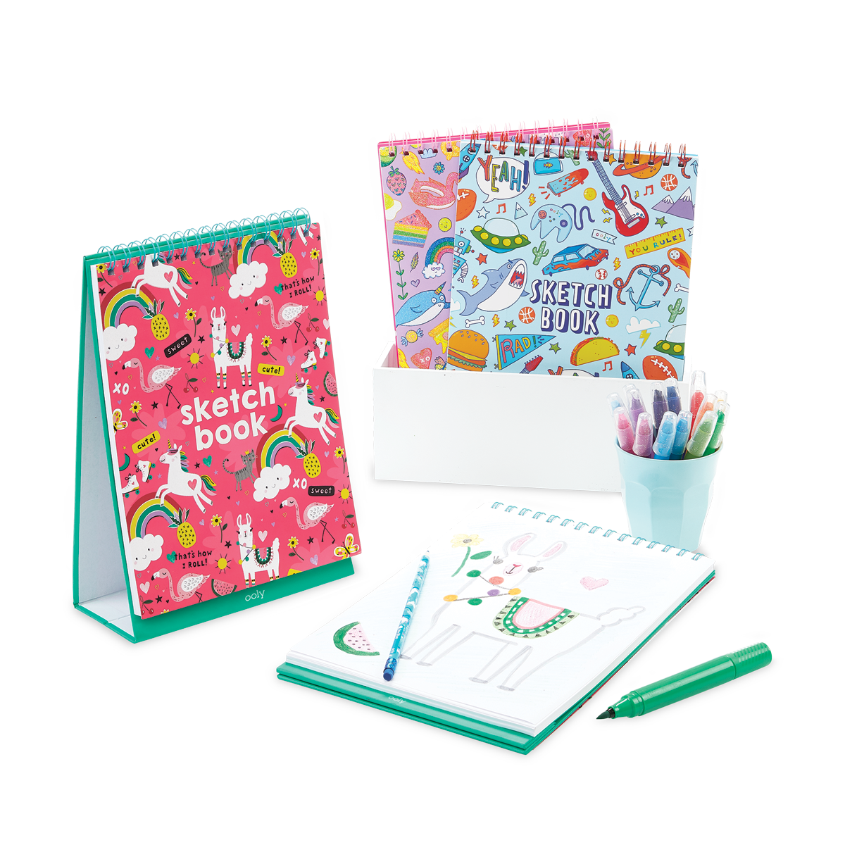 Sketch & Show Standing Sketchbook - Funtastic Friends