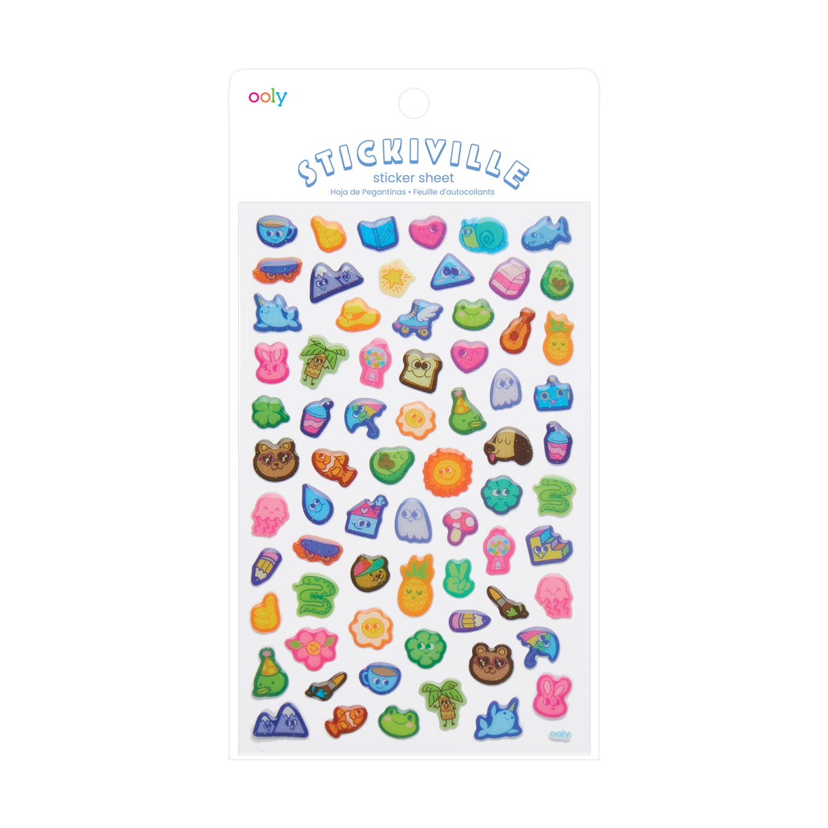 Stickiville Silly Doodles sticker sheet in packaging