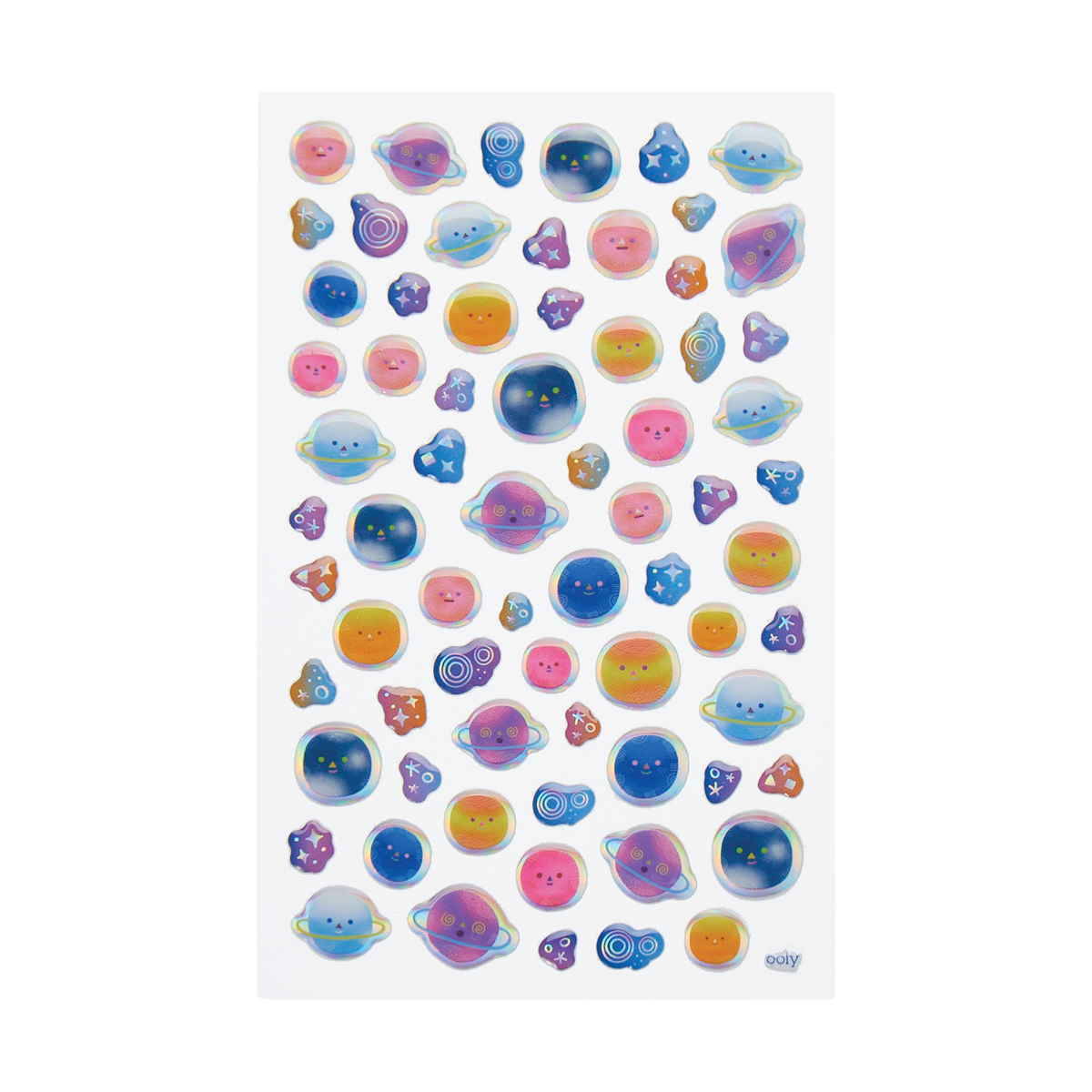 Stickiville Planet Pals sticker sheet out of packaging