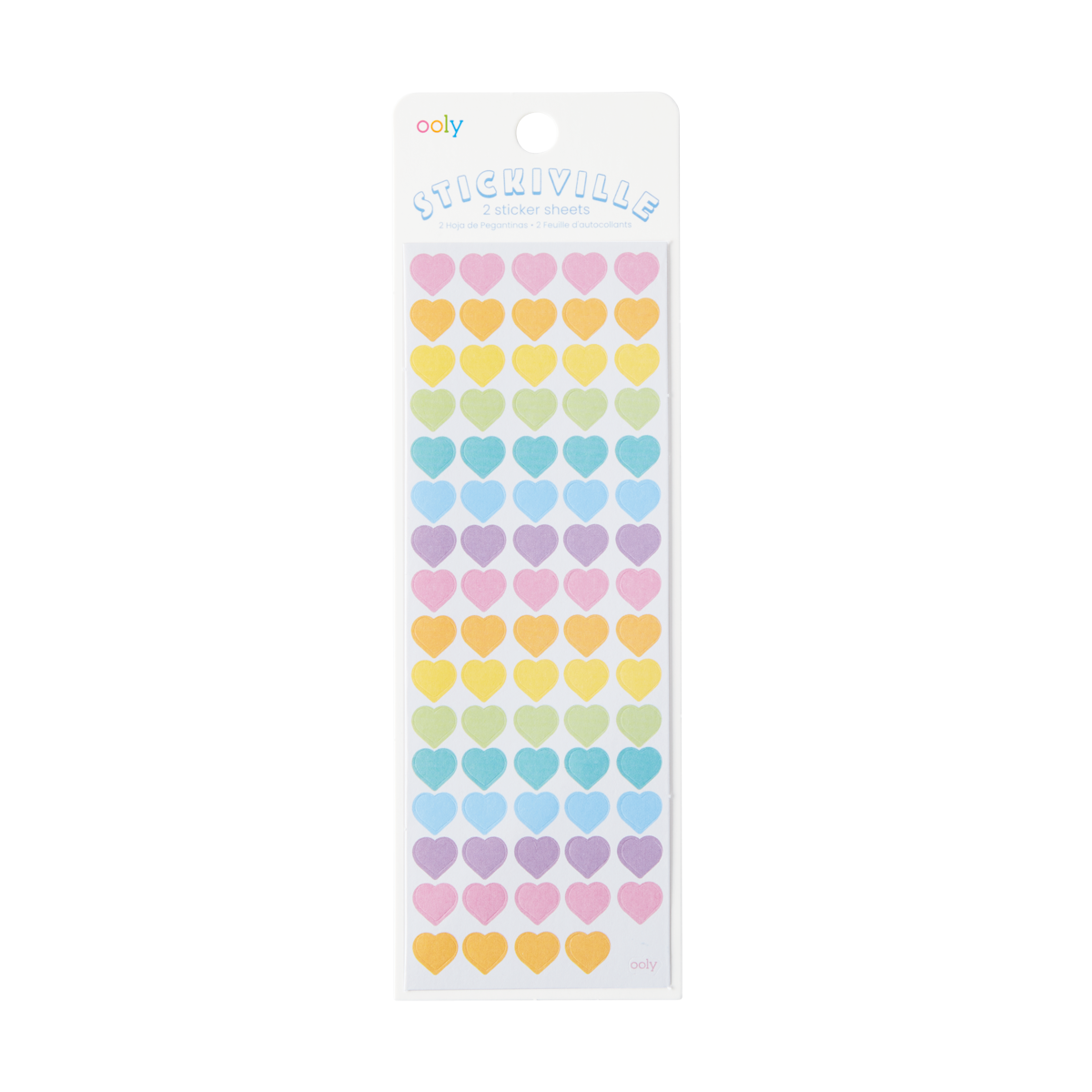 Stickiville Mini Hearts Stickers - OOLY