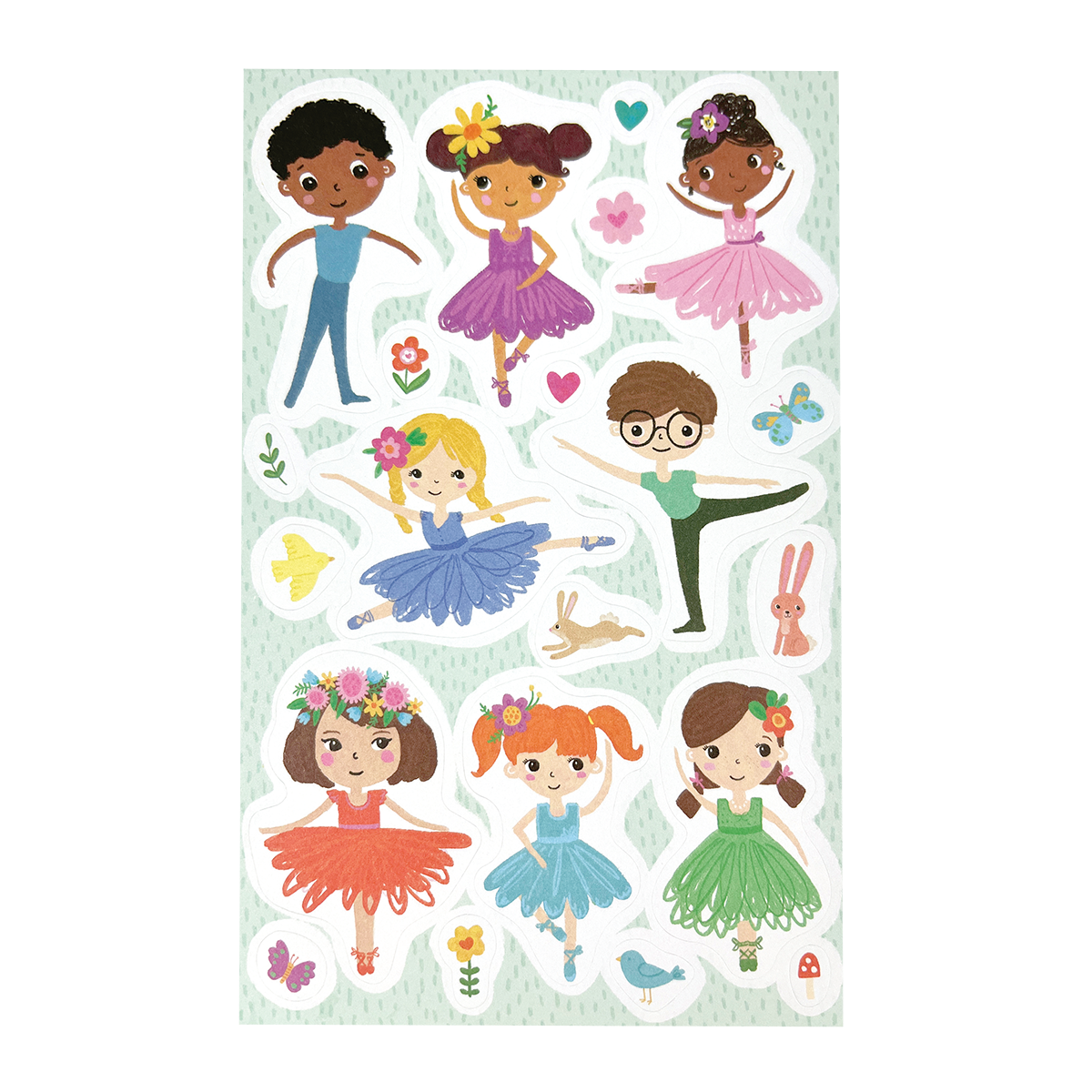 OOLY Stickiville Tiny Dancers Stickers out of packaging