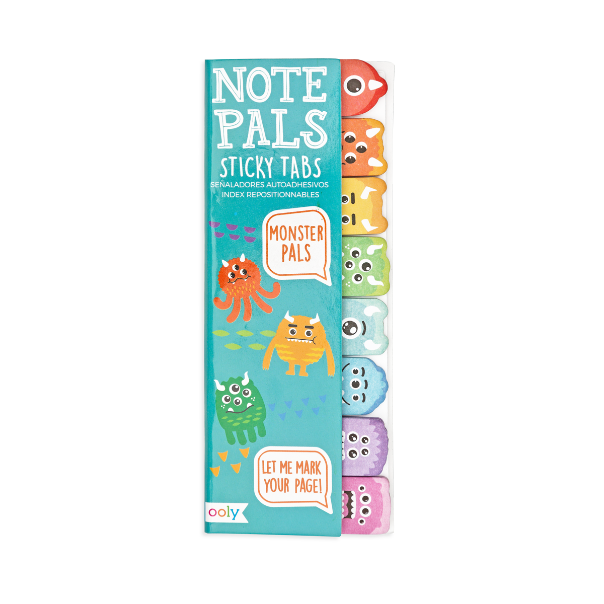 Note Pals Sticky Tabs - Monster Pals