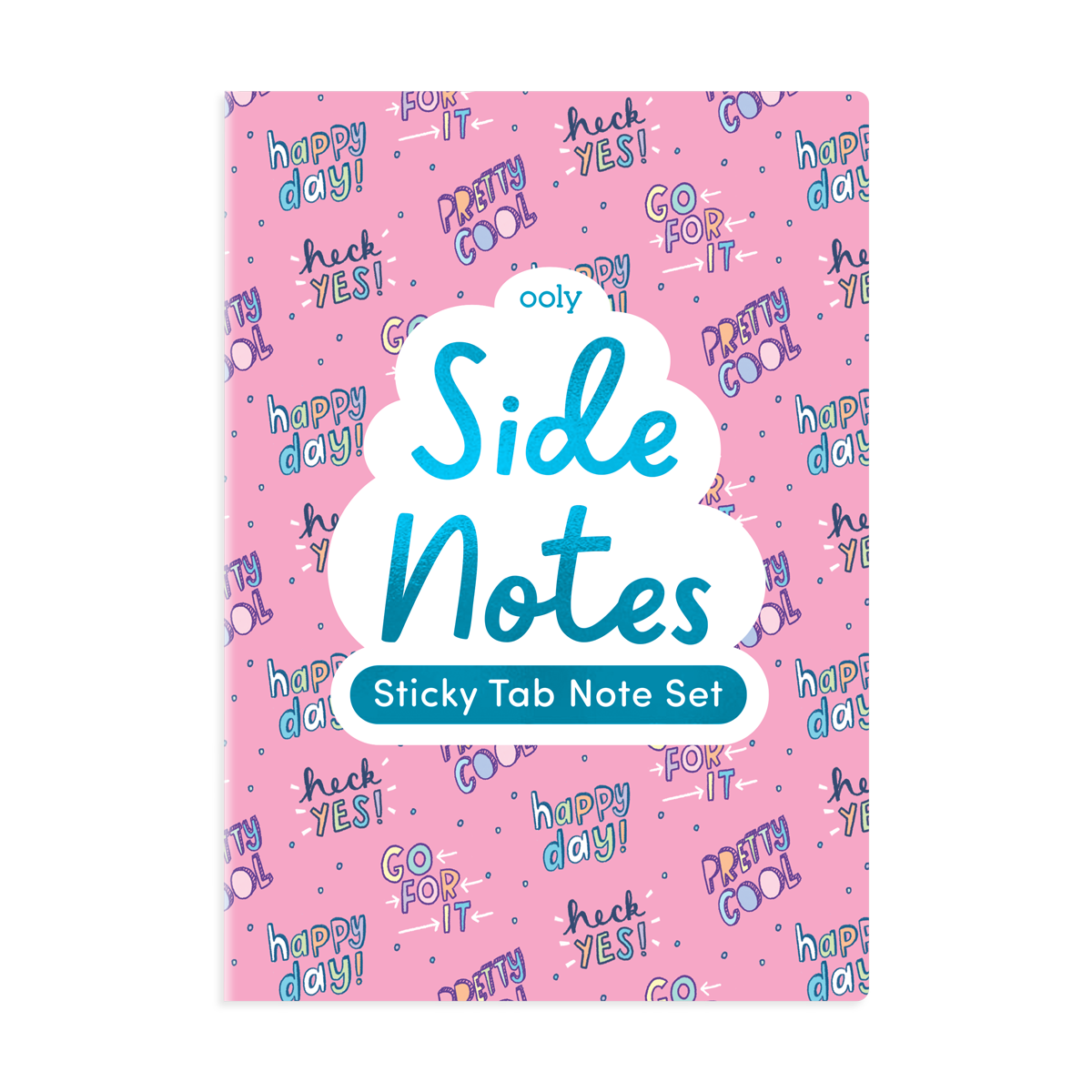 OOLY Side Notes Sticky Tab Note Pad - Make Magic in packaging