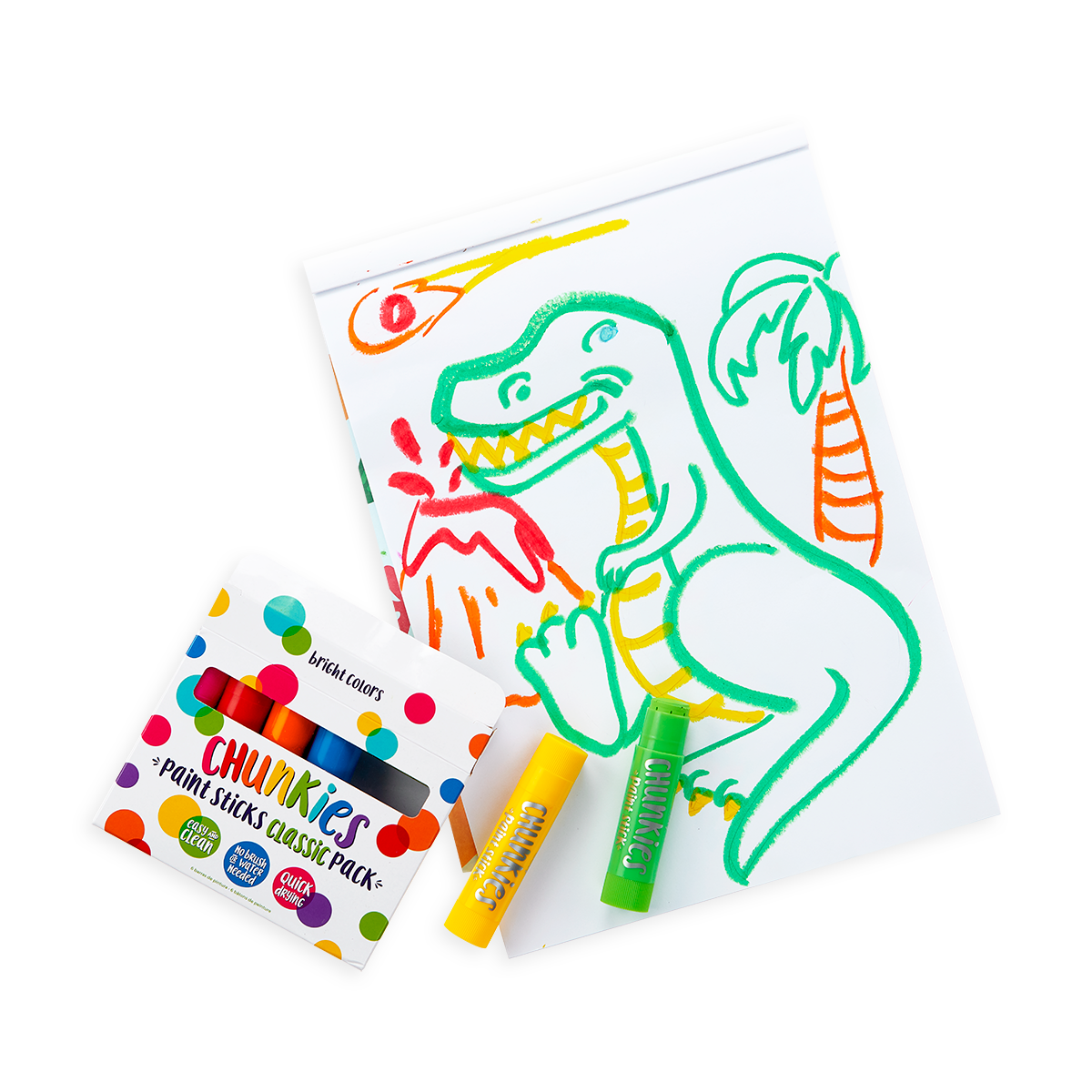 Chunkies Paint Sticks - Classic Pack - Set of 6