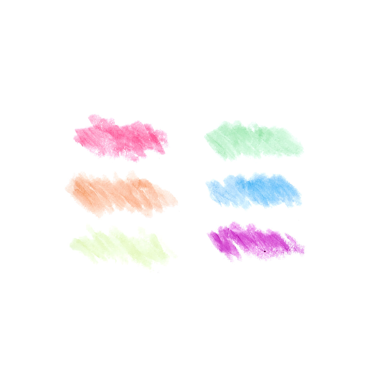 Color samples of Chunkies Paint Sticks Neon