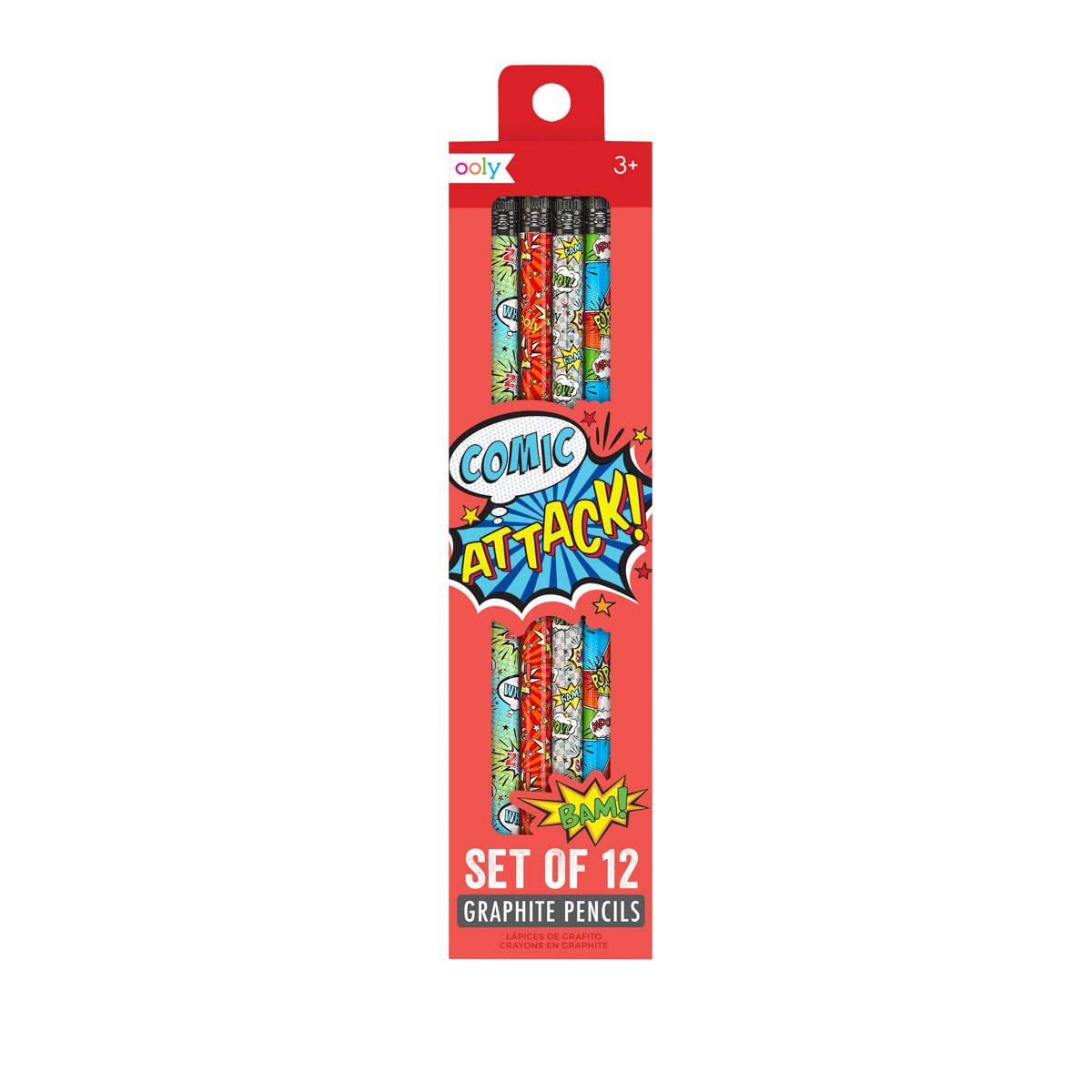 OOLY Comic Attack Graphite Pencils