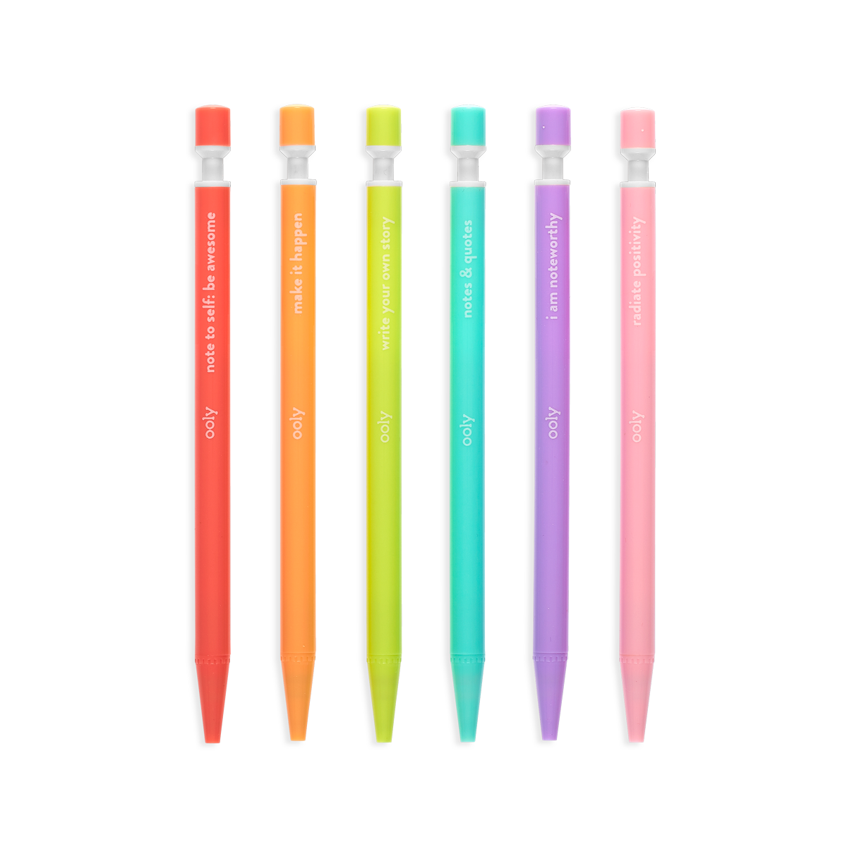 OOLY Noted mechanical pencils set of 6 no packaging