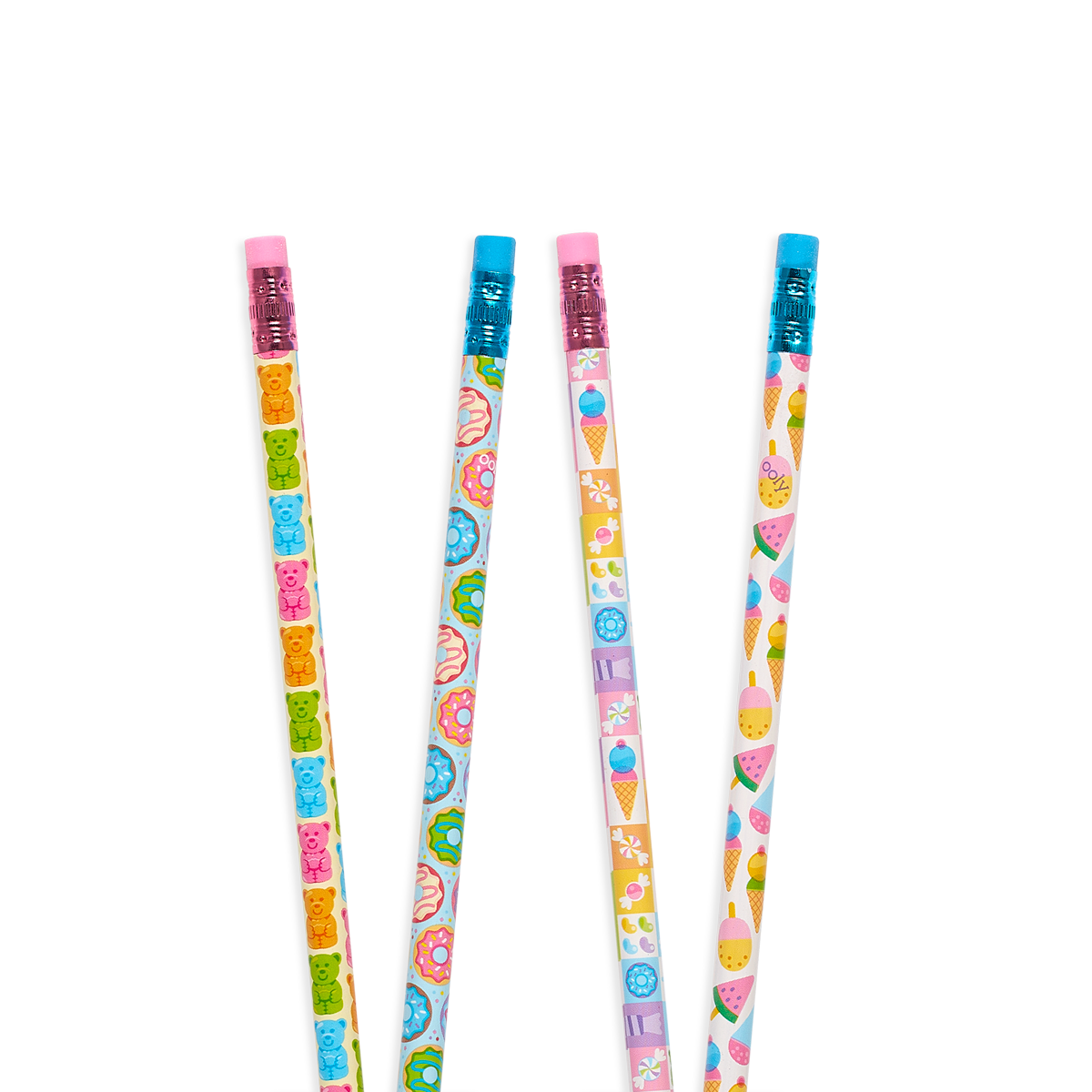 OOLY Sugar Joy graphite pencils 4 designs