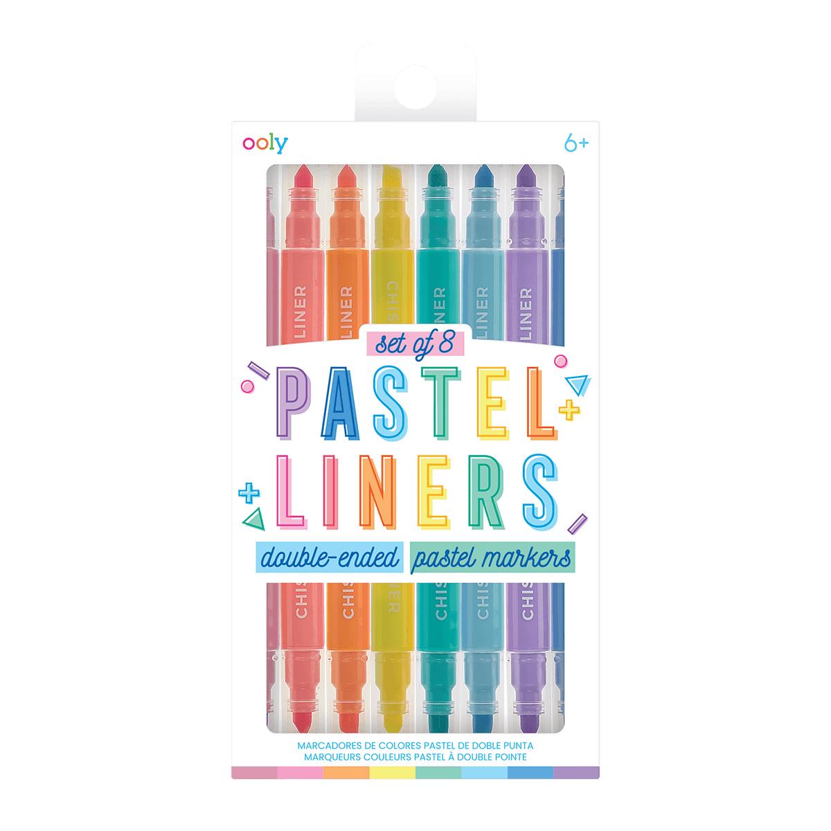 Ooly Pastel Hues Markers (Set of 12)