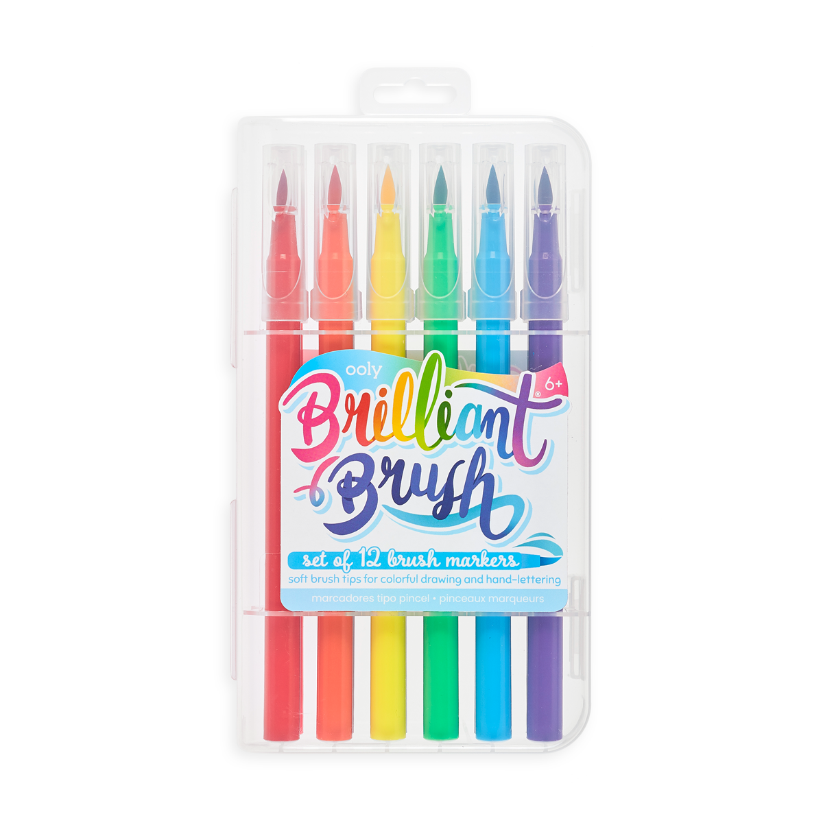 Brilliant Brush Markers - Set of 12