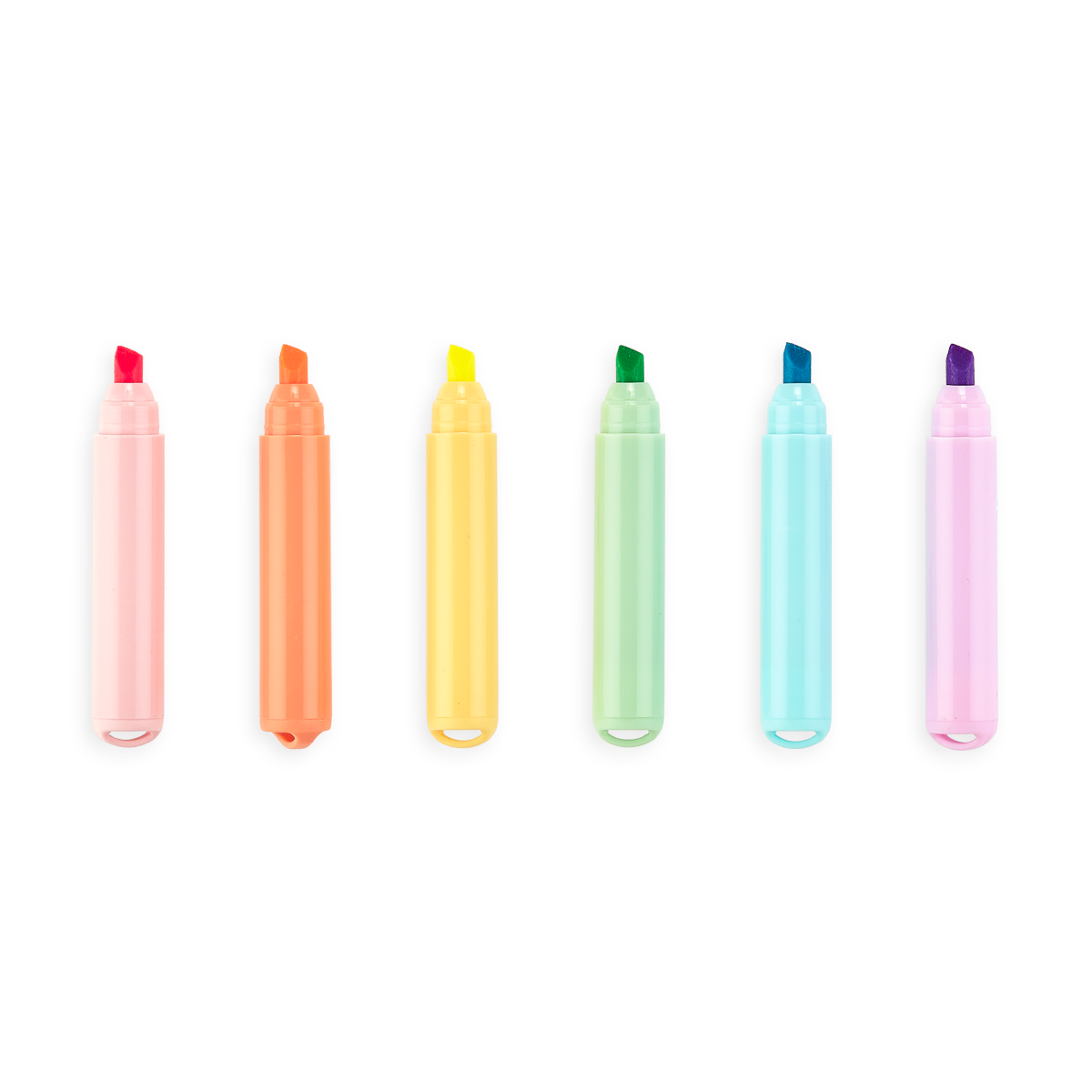 Beary Sweet Highlighters without caps showing chiseled tips