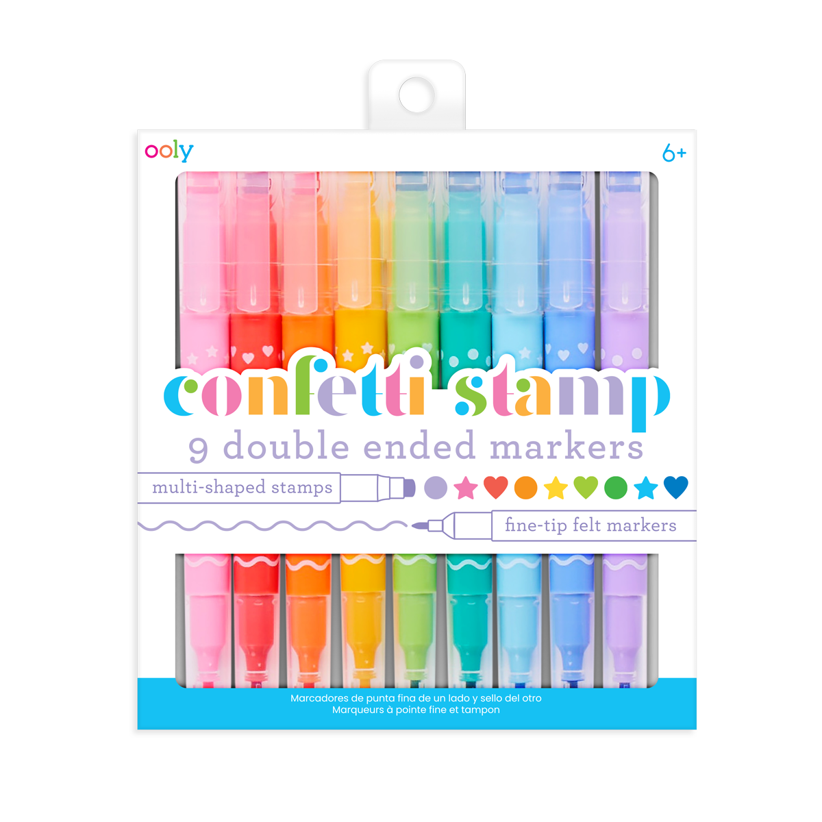 OOLY stamp markers stamp-a-doodle 12 pcs 3 yrs+ – PSiloveyou