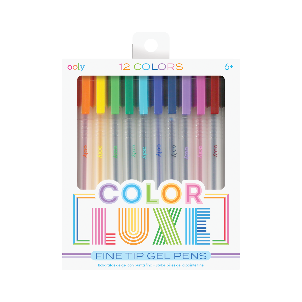 Colored Gel Pens, 1 Coloring Book - Set of 130