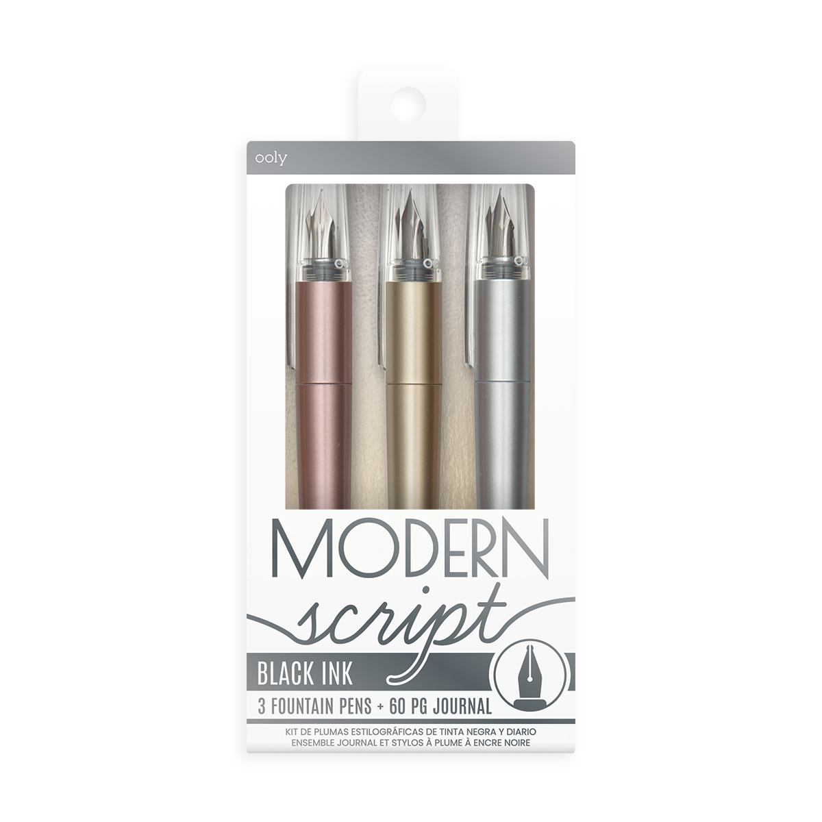 Modern Script Fountain Pen and Journal - OOLY