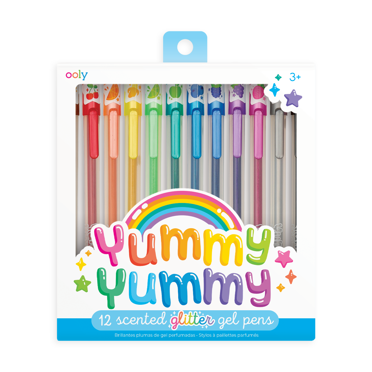 Yummy Yummy Scented Glitter Gel Pens -12