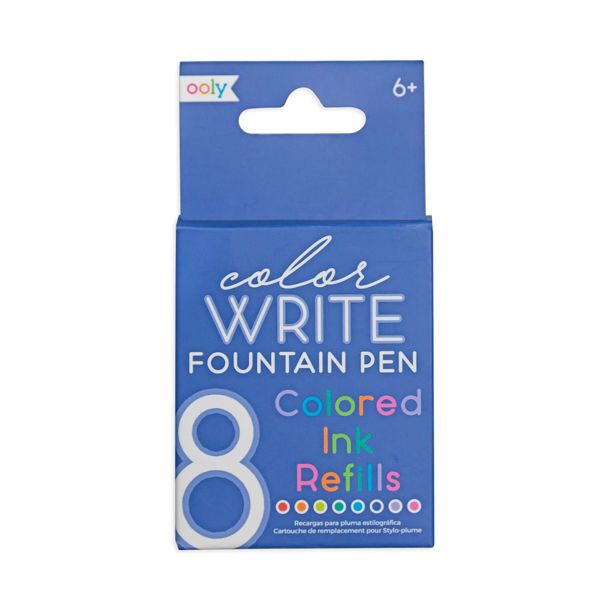 Ooly Color Write Fountain Pens Colored Ink Refills