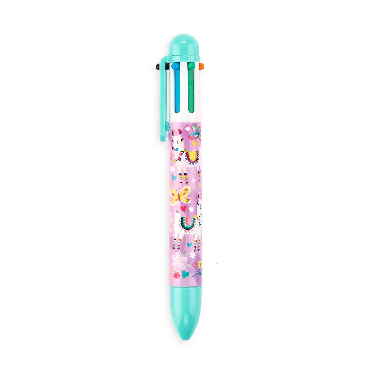 OOLY Funtastic Friends 6 click pen Teal
