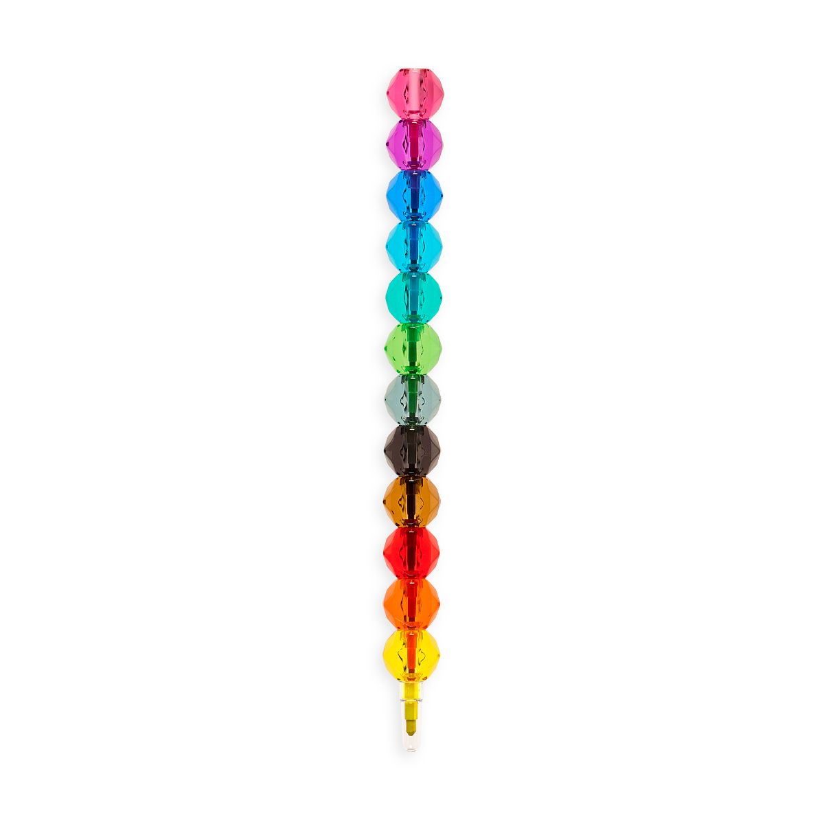 12-Color Rainbow Pencils Stackable Crayob For Kids Party Favors Pencils For  Kids Teens & Students